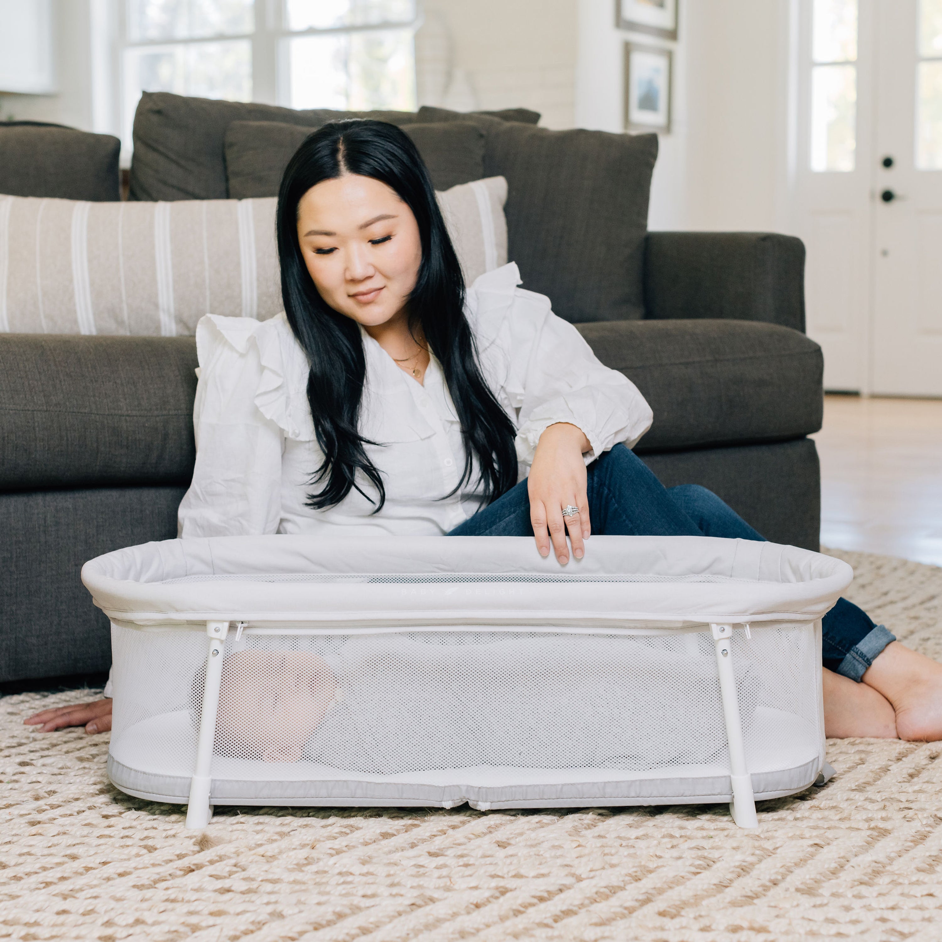 Snuggle Nest™ Portable Bassinet