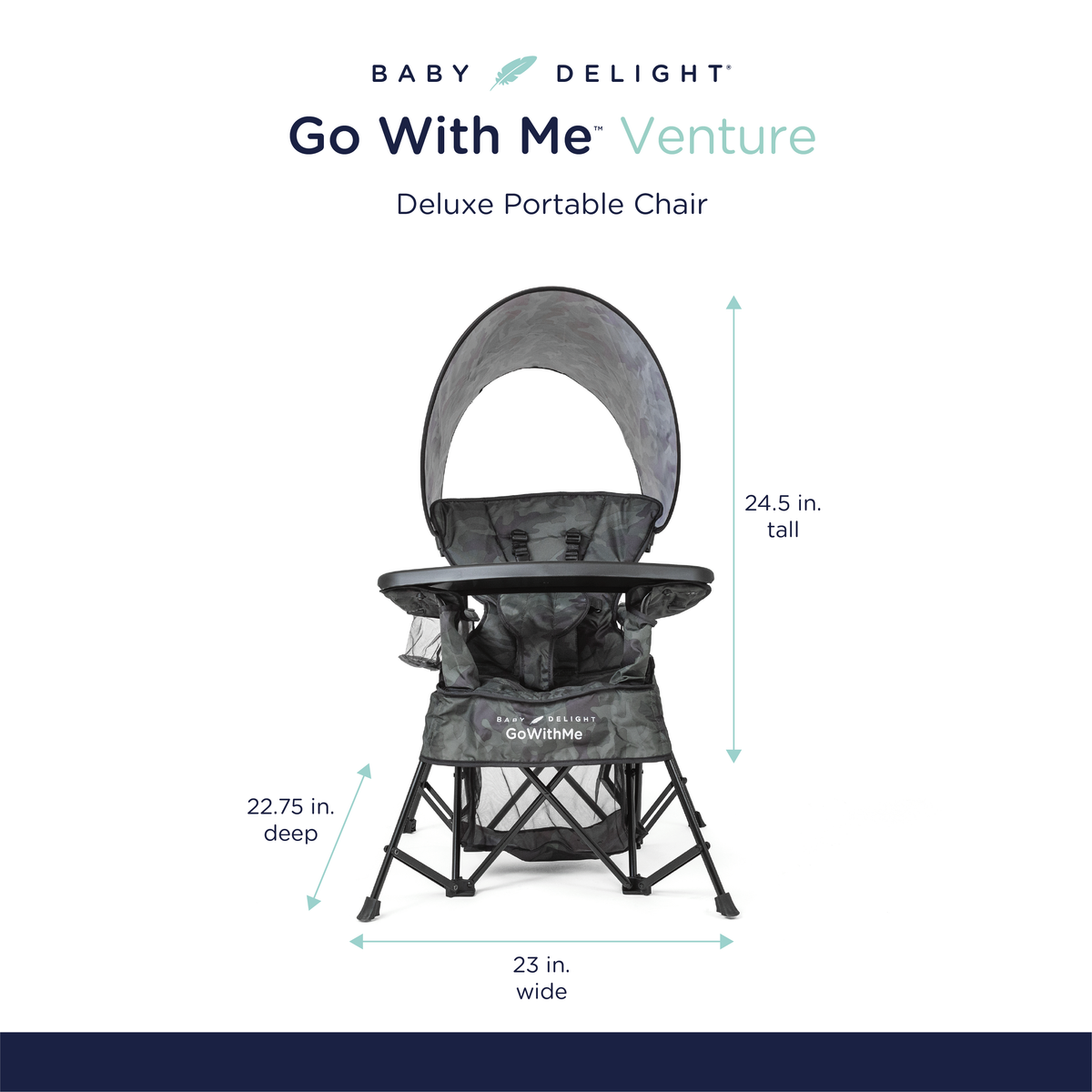 Venture Deluxe Portable Chair - Baby Delight