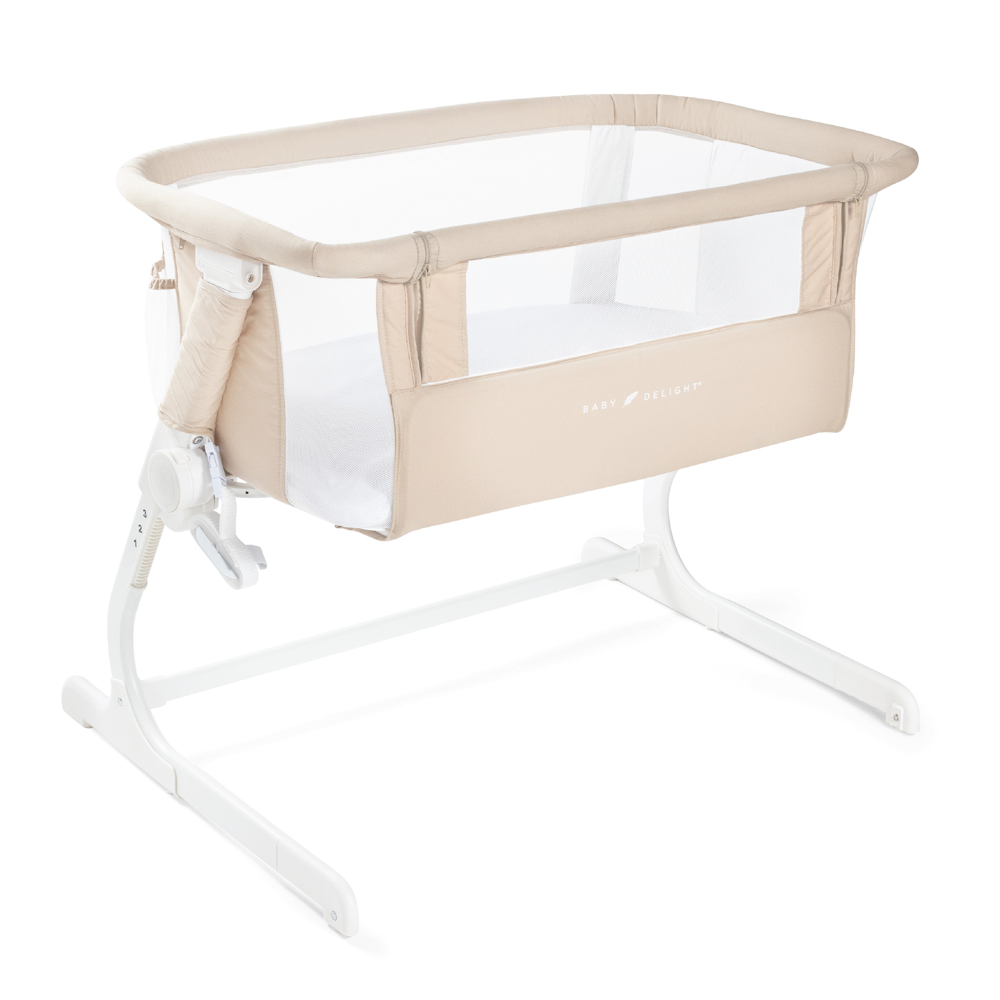 Beside Me™ Dreamer Organic Bassinet & Bedside Sleeper - Baby Delight