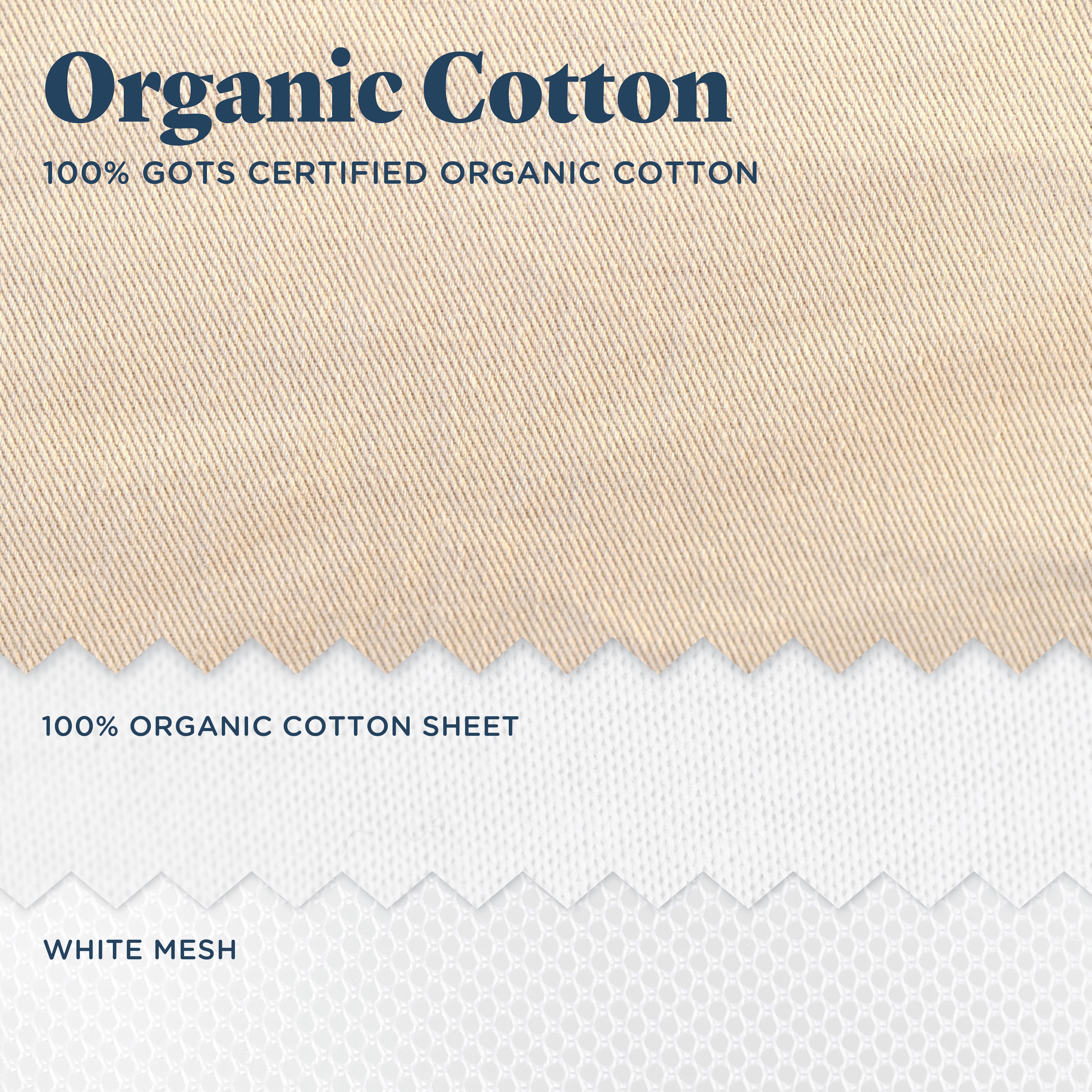 Beside Me™ Dreamer Organic Bassinet & Bedside Sleeper - Baby Delight