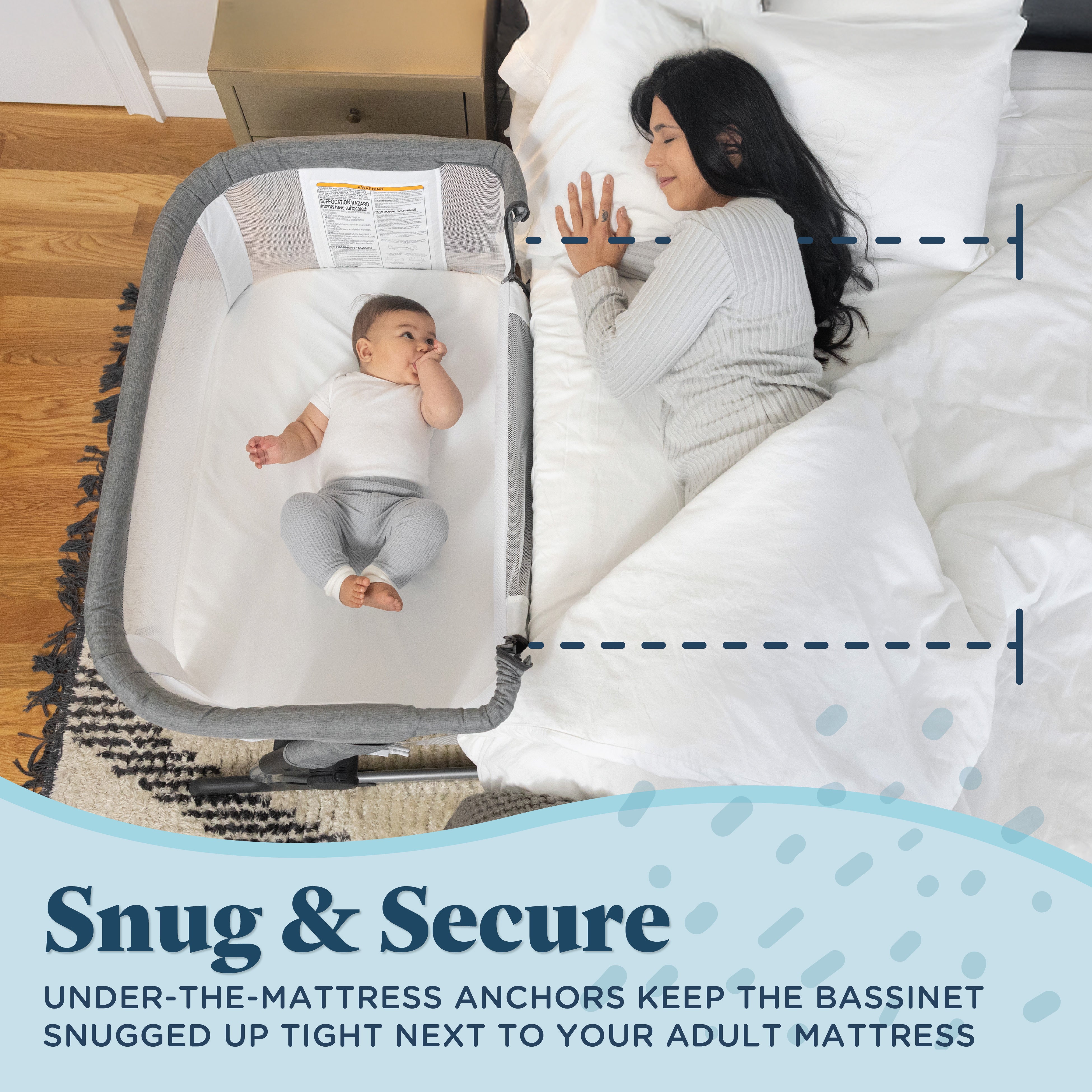 Beside Me™ Dreamer Bassinet & Bedside Sleeper