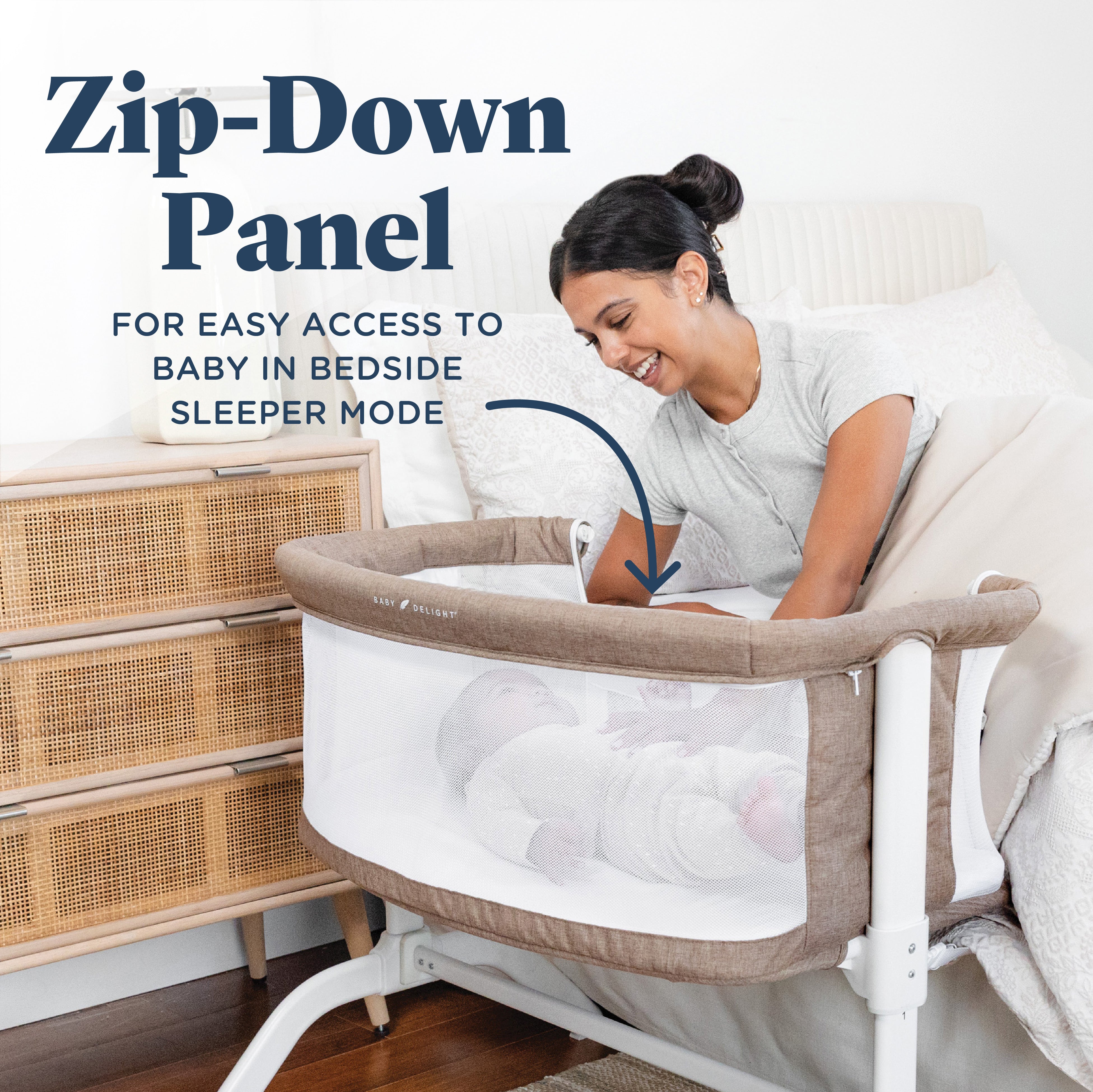 Beside Me™ Serenity Bassinet and Bedside Sleeper