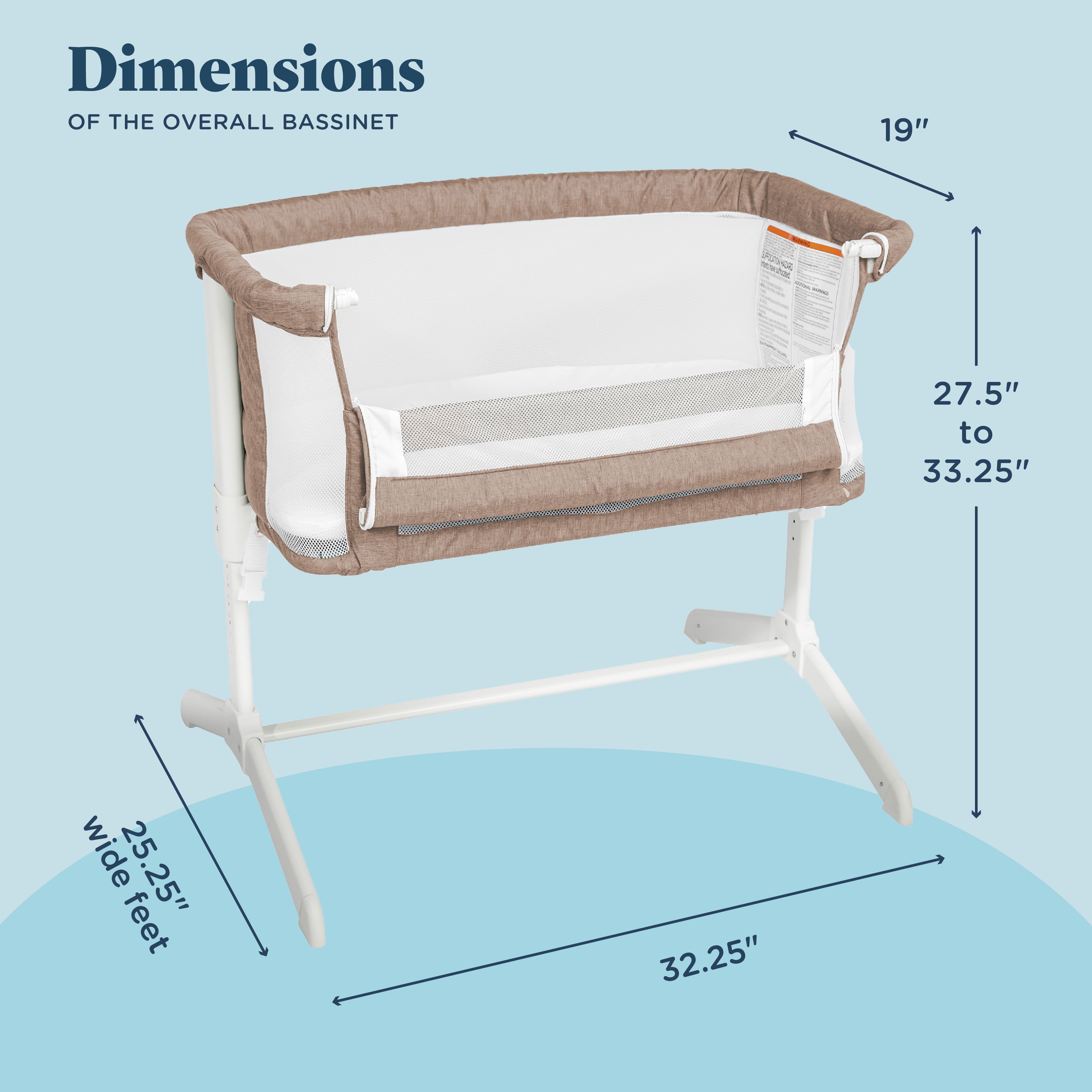 Beside Me™ Serenity Bassinet and Bedside Sleeper