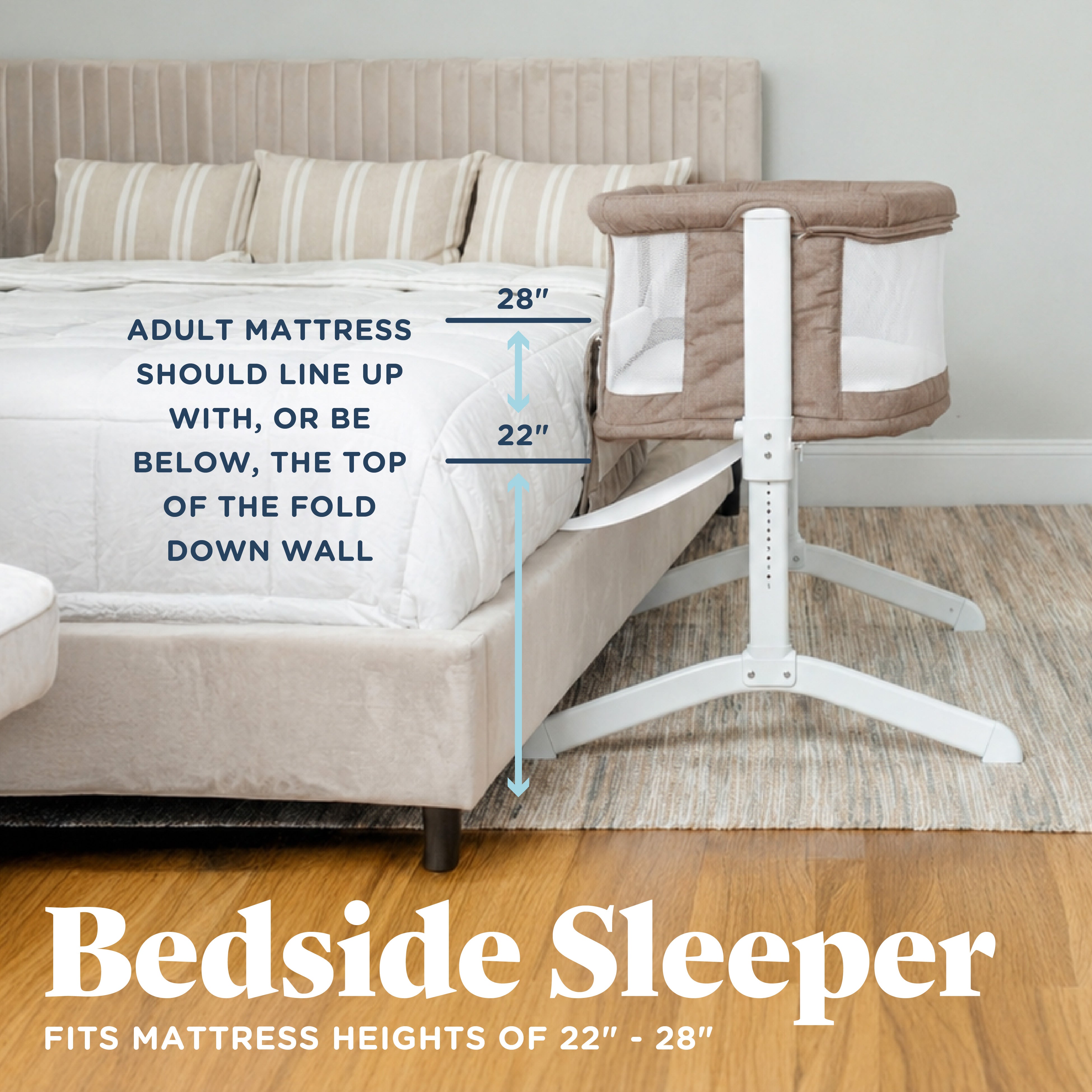 Beside Me™ Serenity Bassinet and Bedside Sleeper