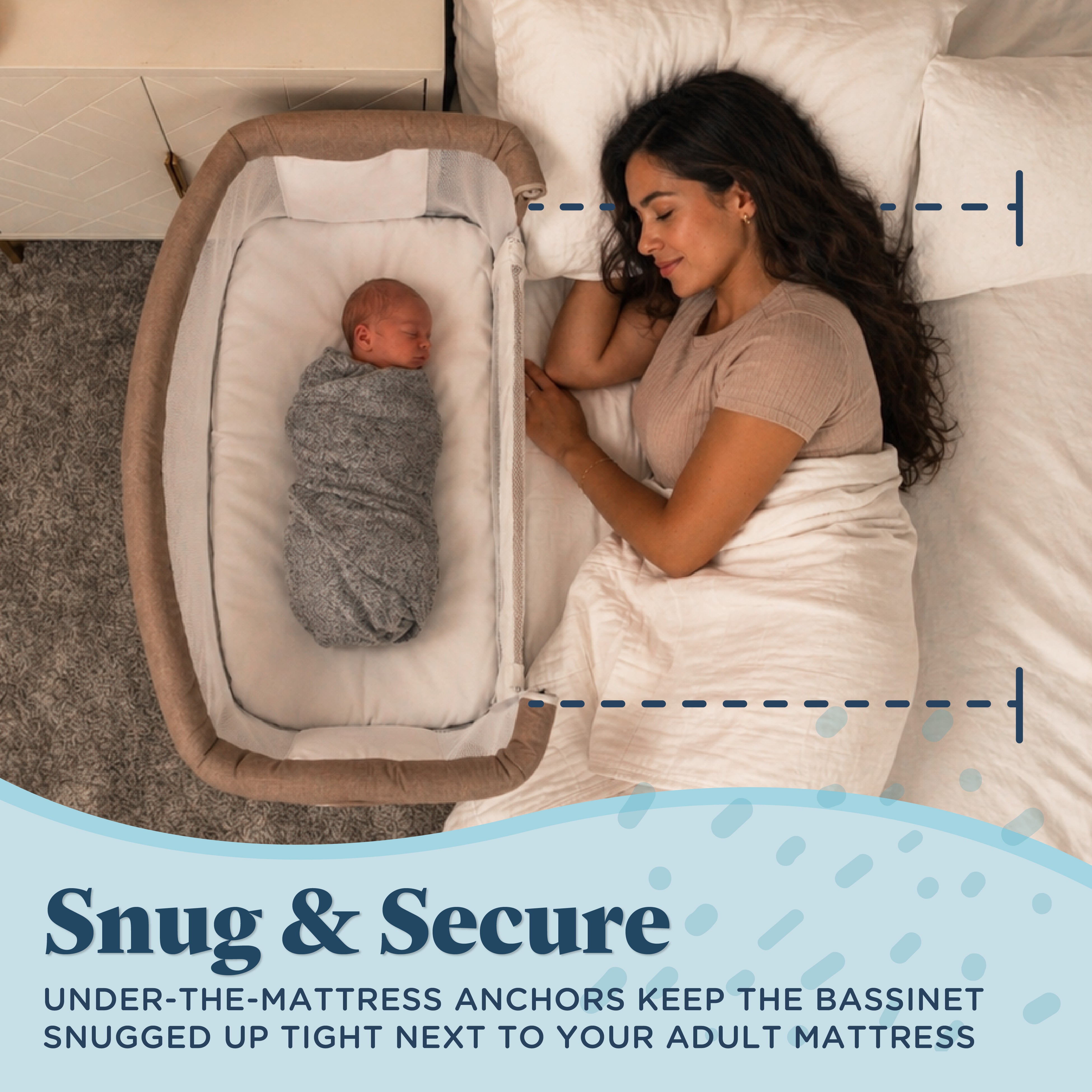 Beside Me™ Serenity Bassinet and Bedside Sleeper