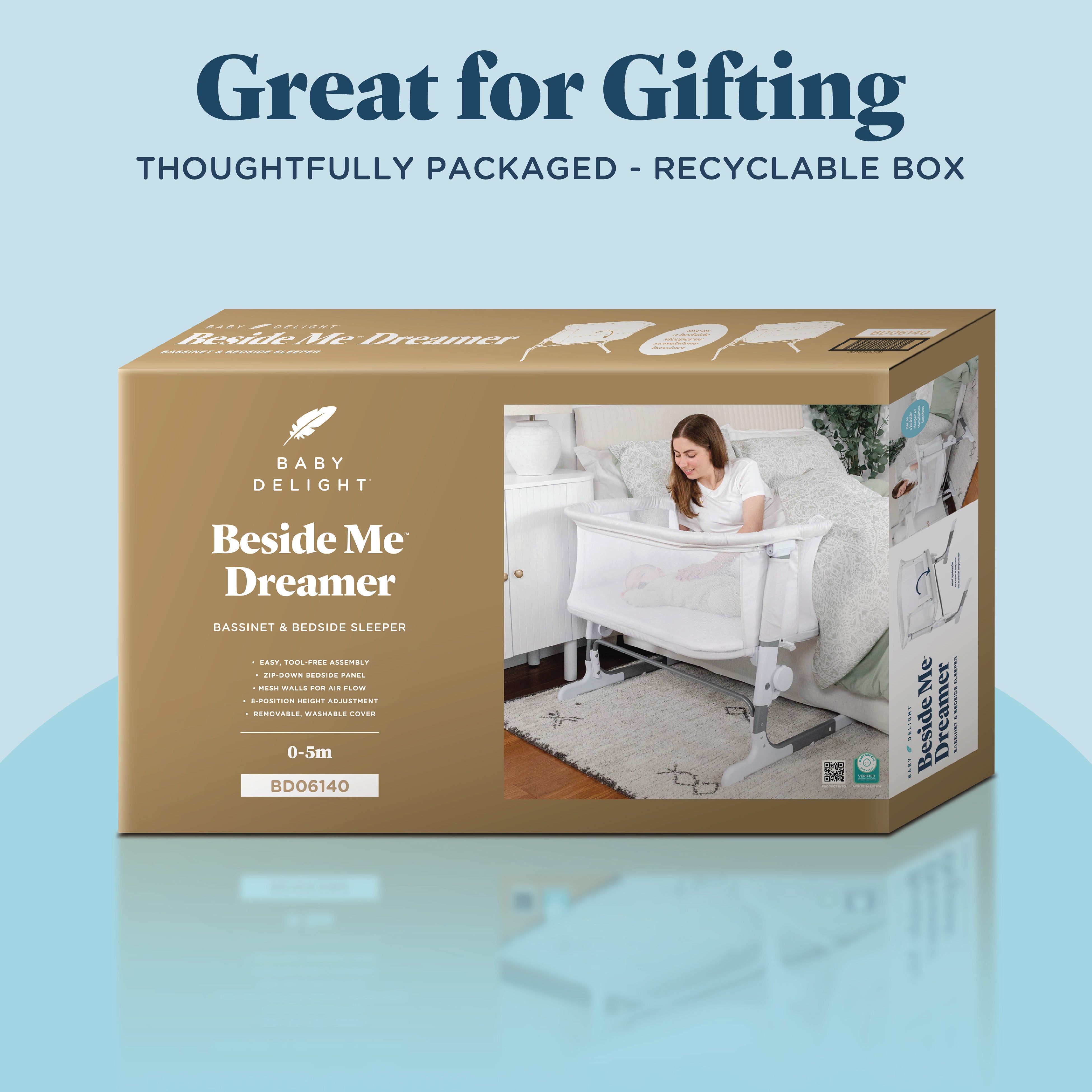 Beside Me™ Dreamer Bassinet & Bedside Sleeper - Baby Delight