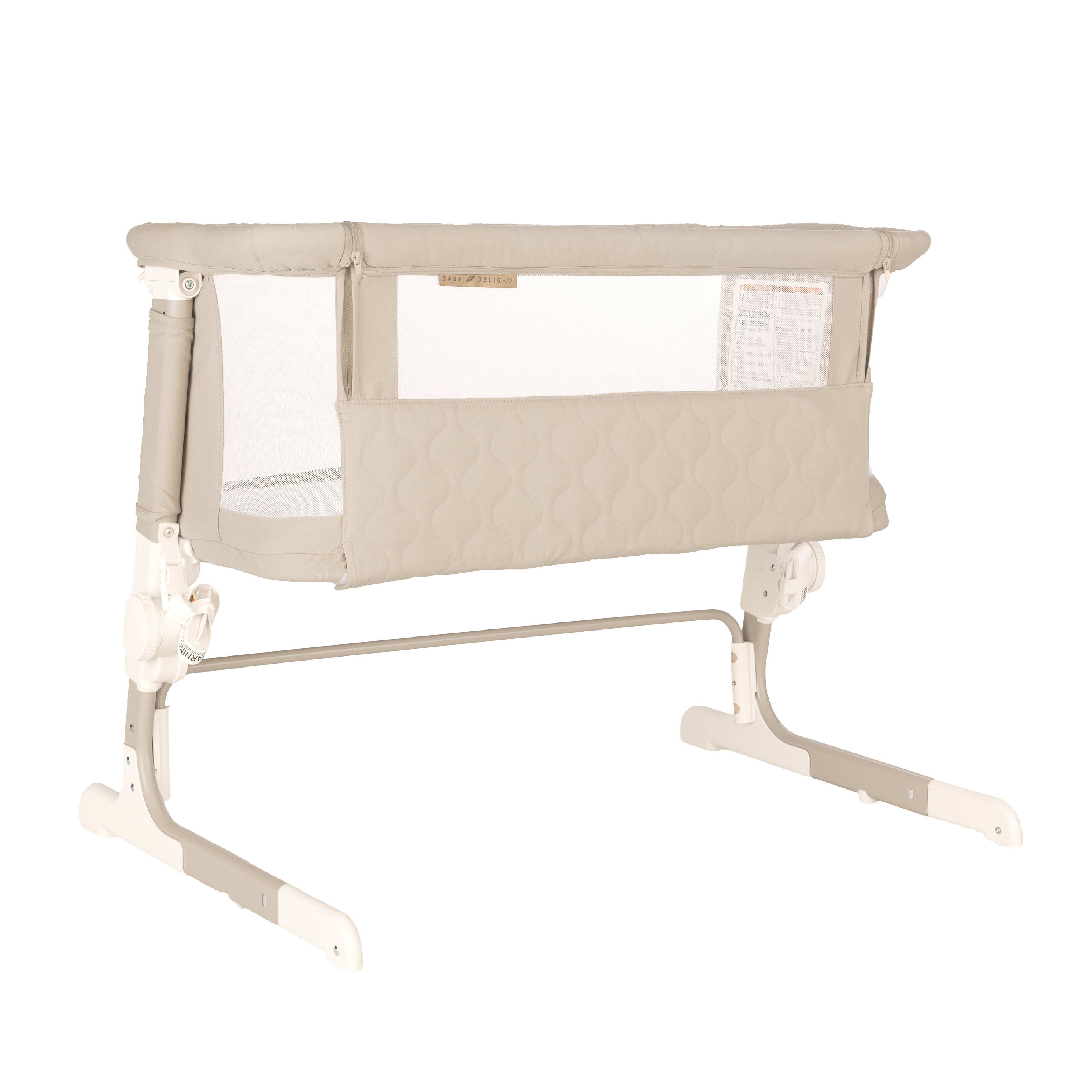 Beside Me™ Dreamer Organic Bassinet & Bedside Sleeper - Organic Sesame