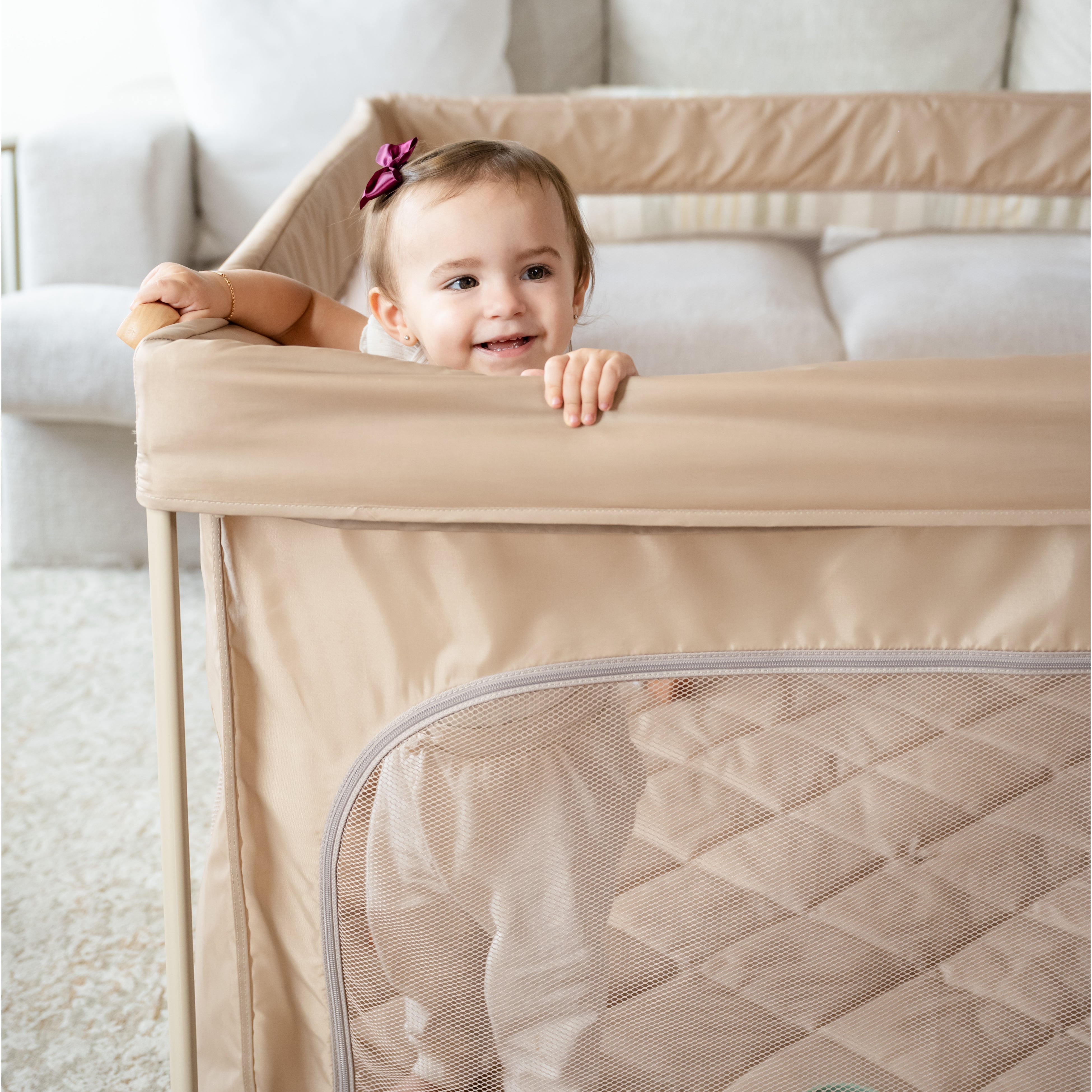 Playport Playard - Taupe - Baby Delight