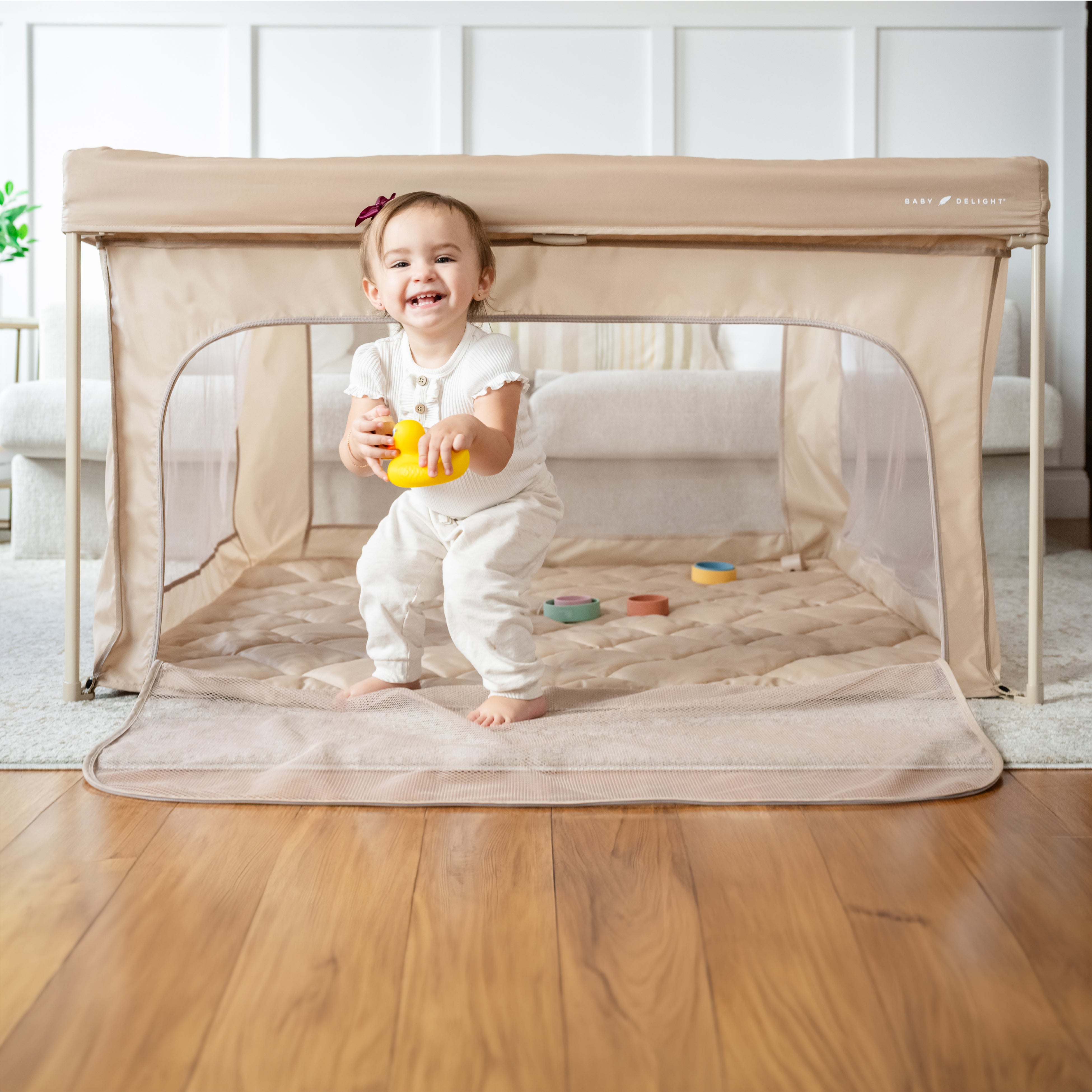 Playport Playard - Taupe - Baby Delight