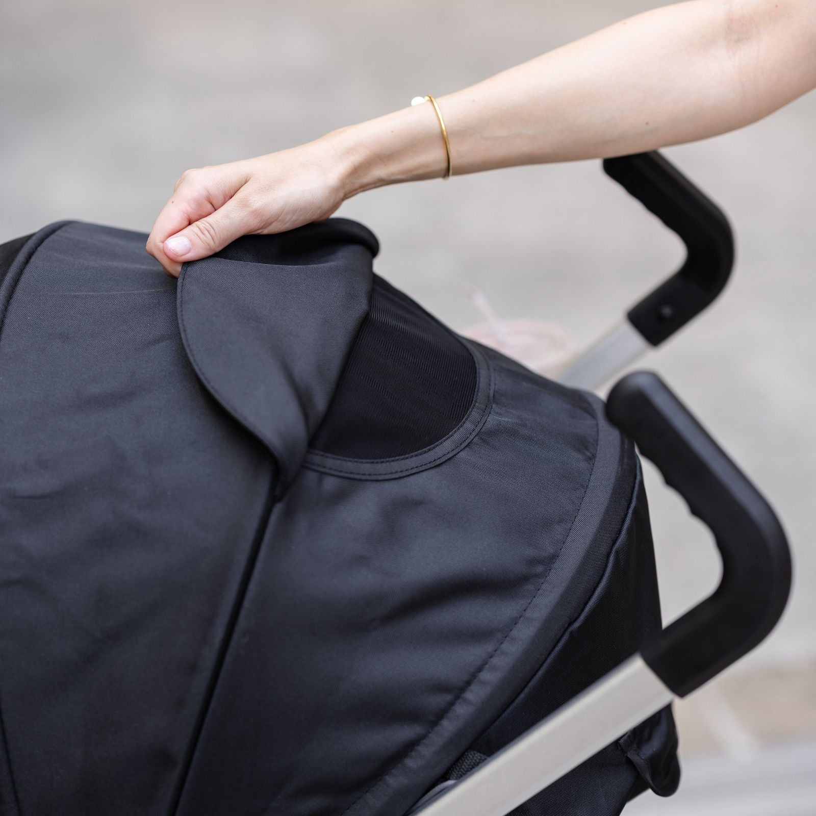 Swerve Convenience Stroller - Black - Baby Delight