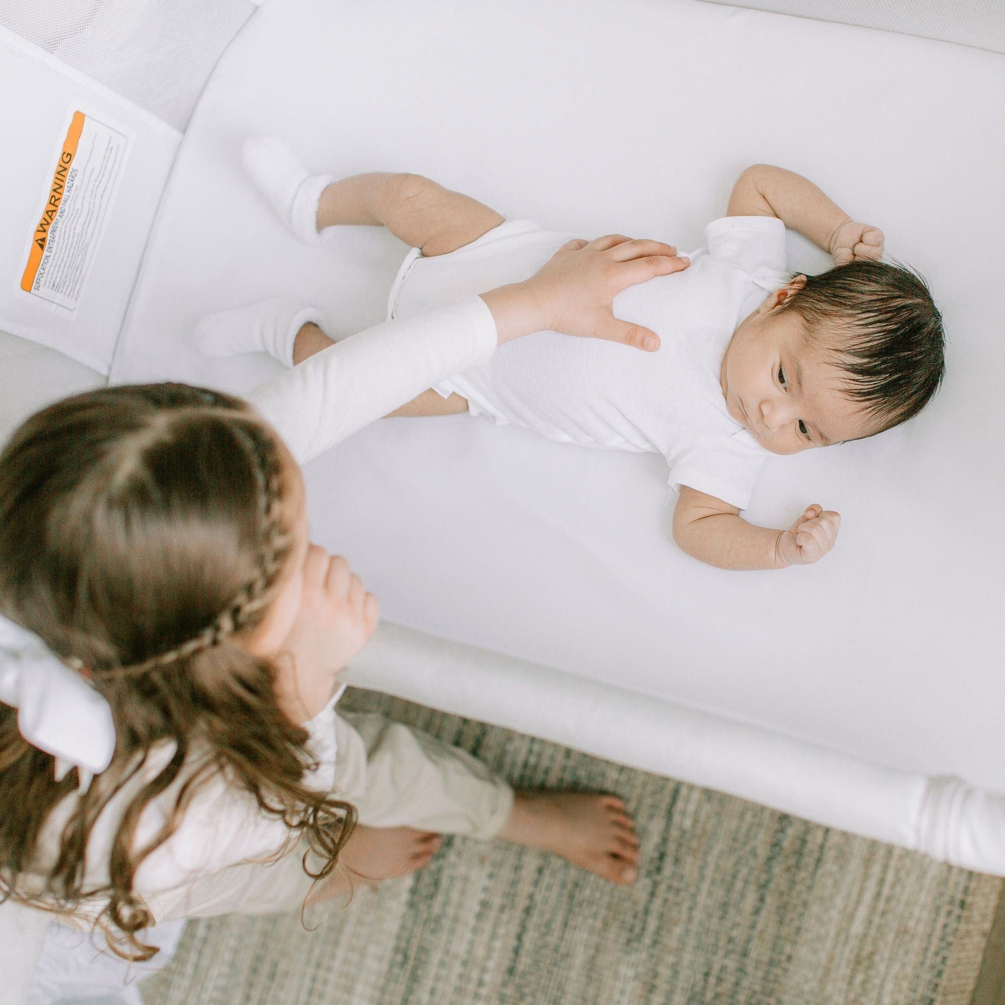 Beside Me™ Dreamer Bassinet & Bedside Sleeper - Driftwood Grey - Baby Delight