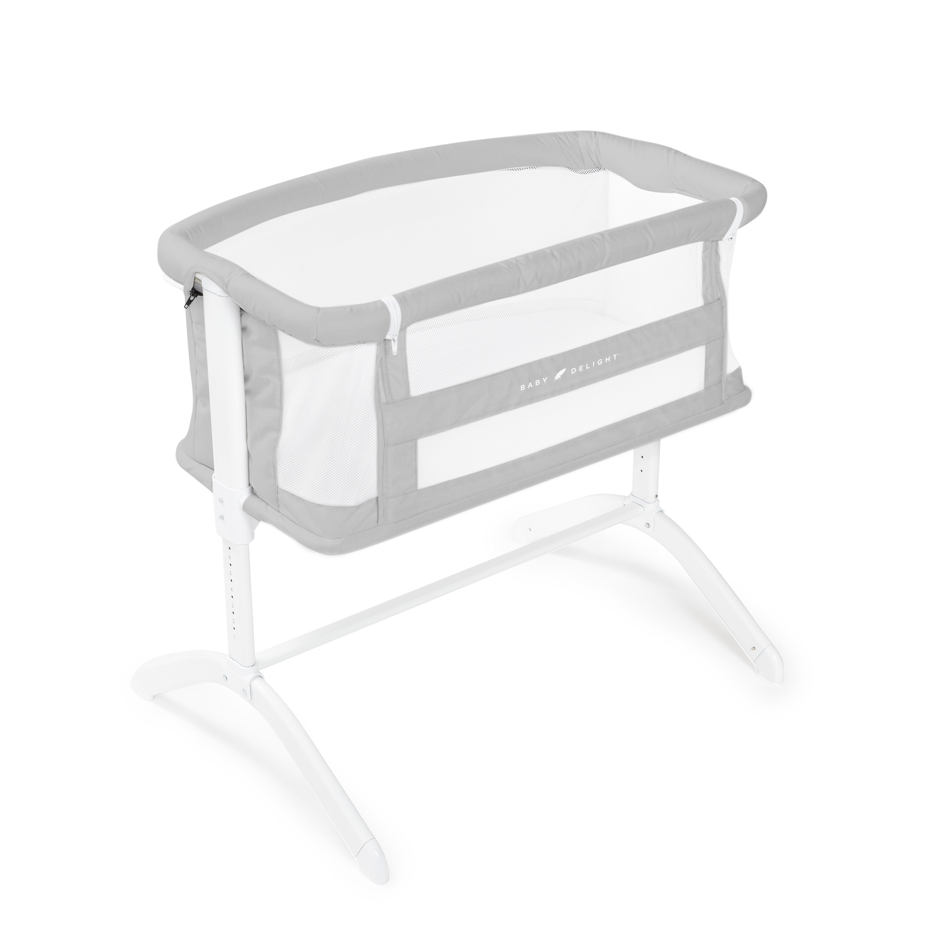 Beside Me™ Serenity Bassinet and Bedside Sleeper - Pebble Grey - Baby Delight