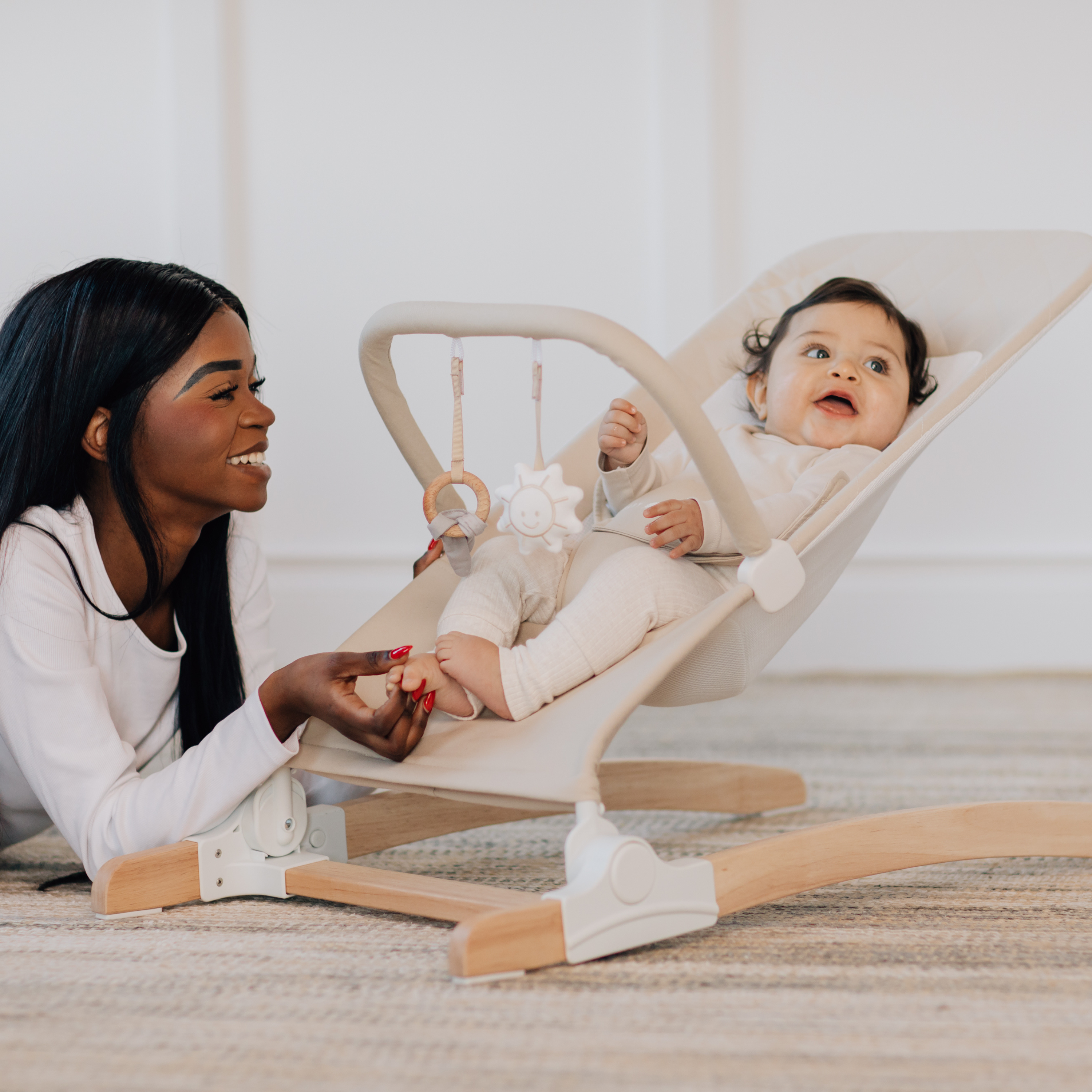 Heirloom Aspen Wood Bouncer