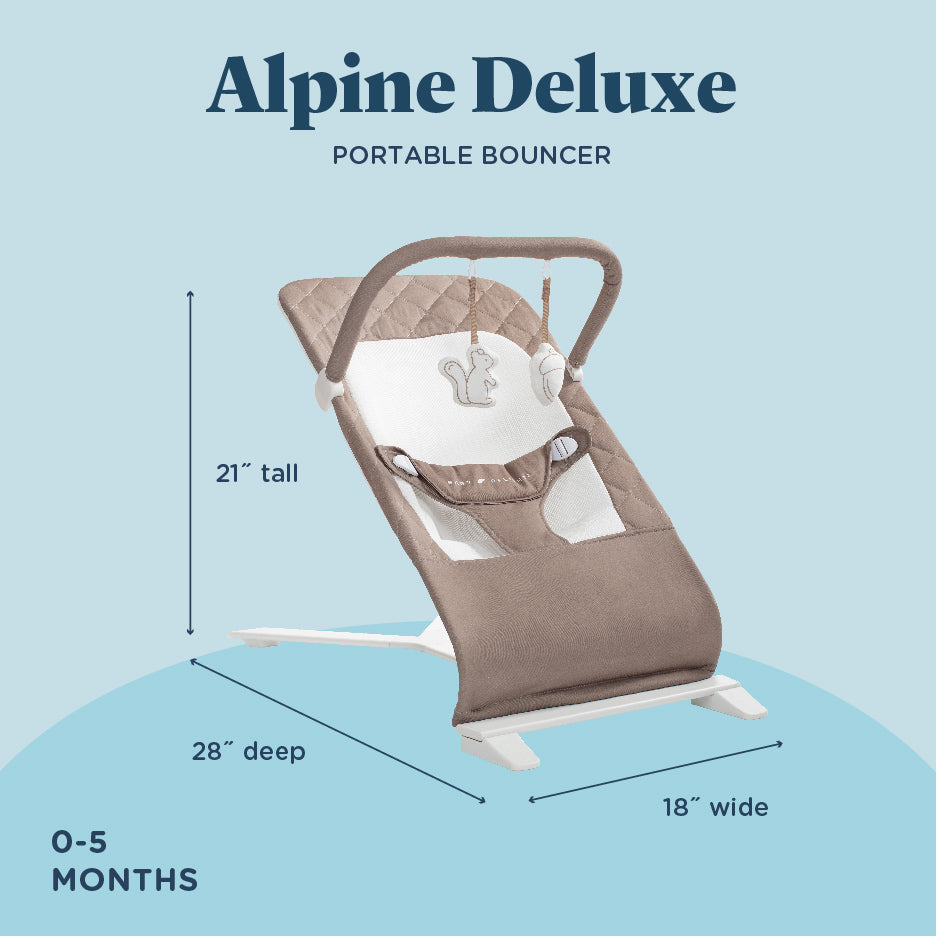 Alpine Organic Deluxe Portable Bouncer