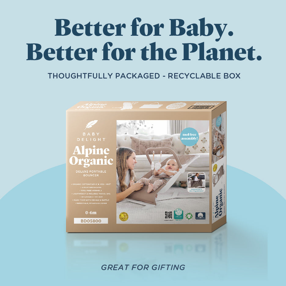 Alpine Organic Deluxe Portable Bouncer
