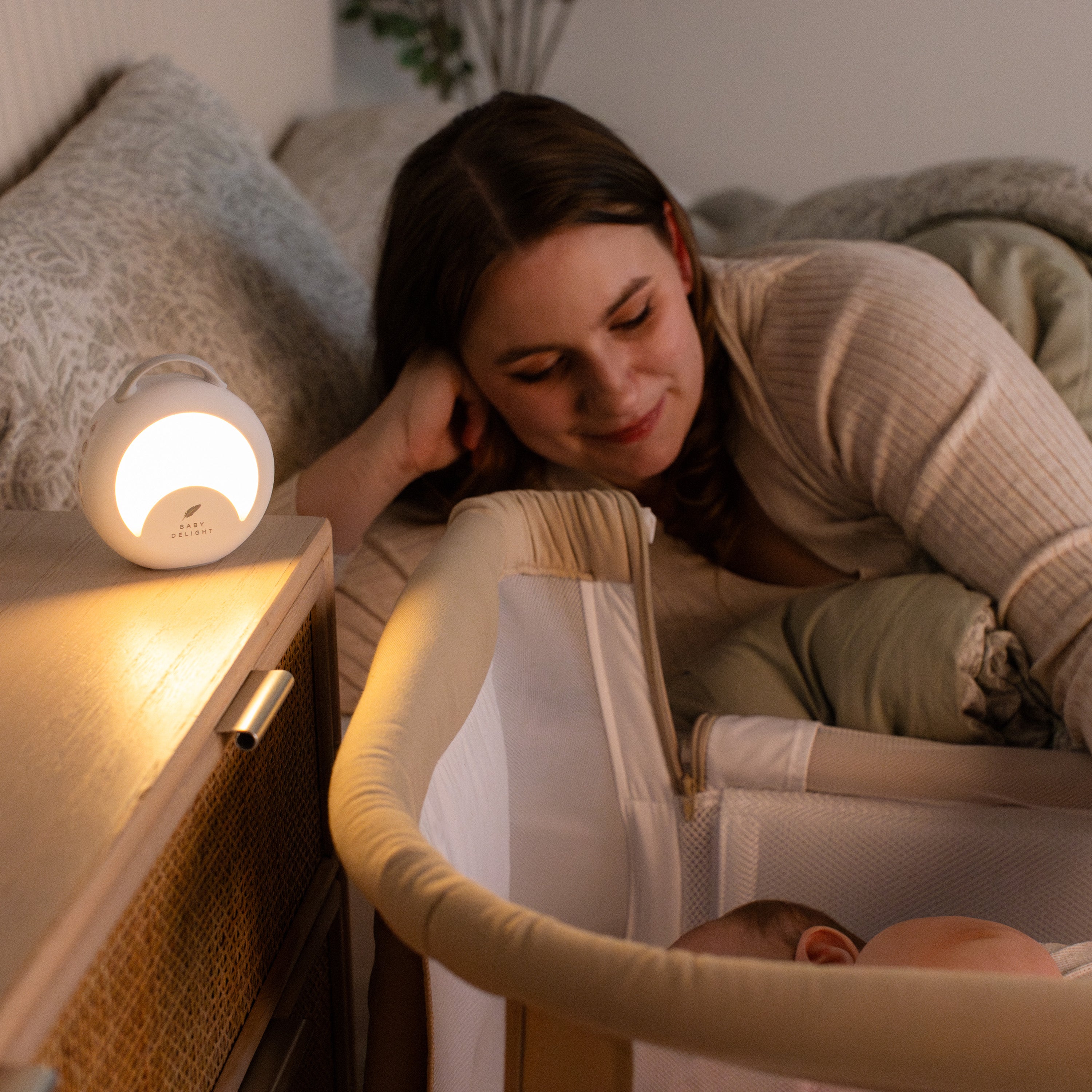 Dewdrop Sound & Light Soother - Baby Delight