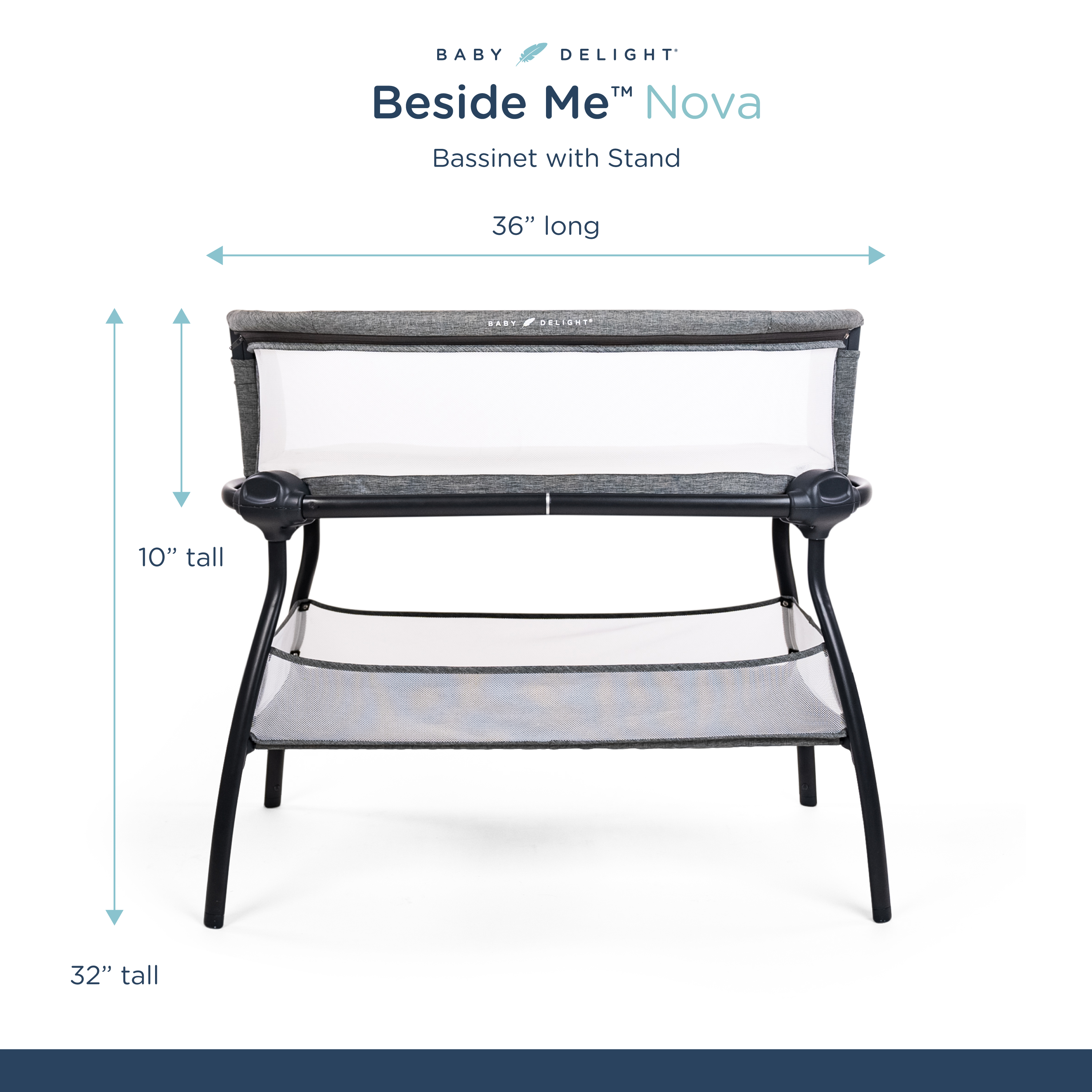 Beside Me™ Nova Bassinet with Stand