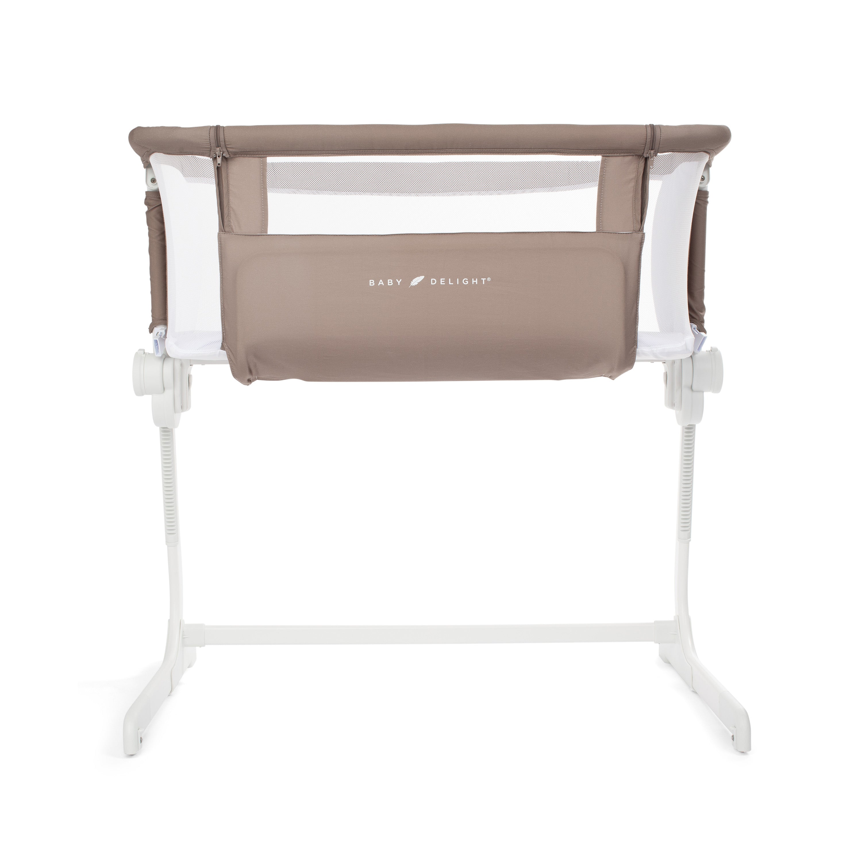 Beside Me™ Dreamer Organic Bassinet & Bedside Sleeper - Organic Mocha - Baby Delight