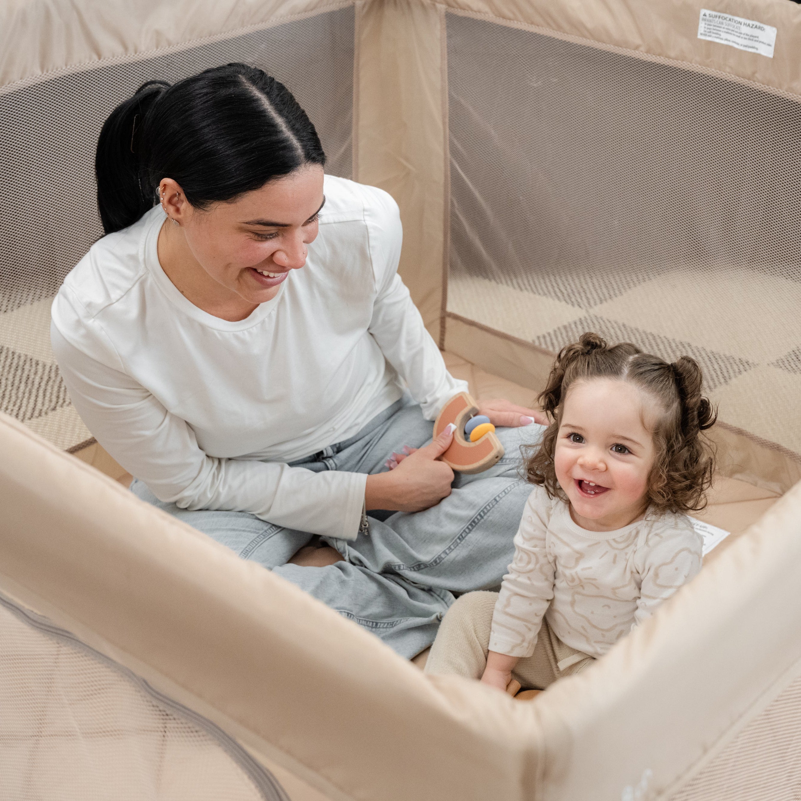 Playport Playard - Taupe - Baby Delight