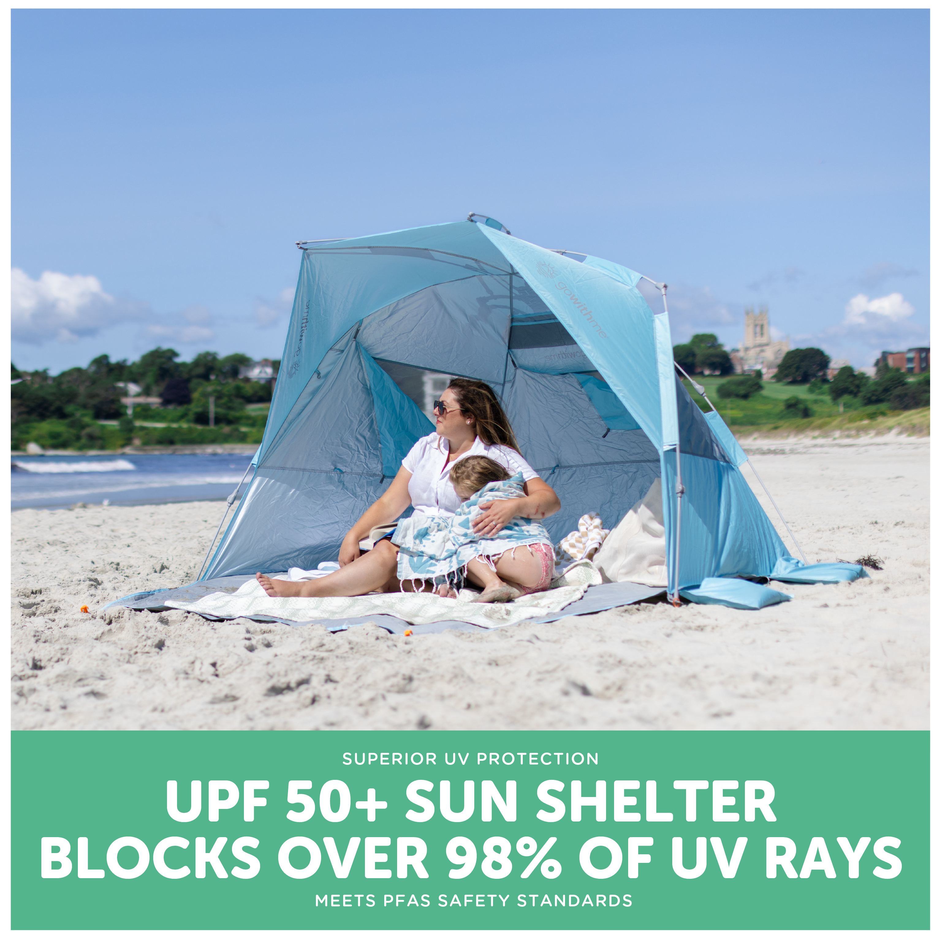 Luxe Sun Shelter Half Tent