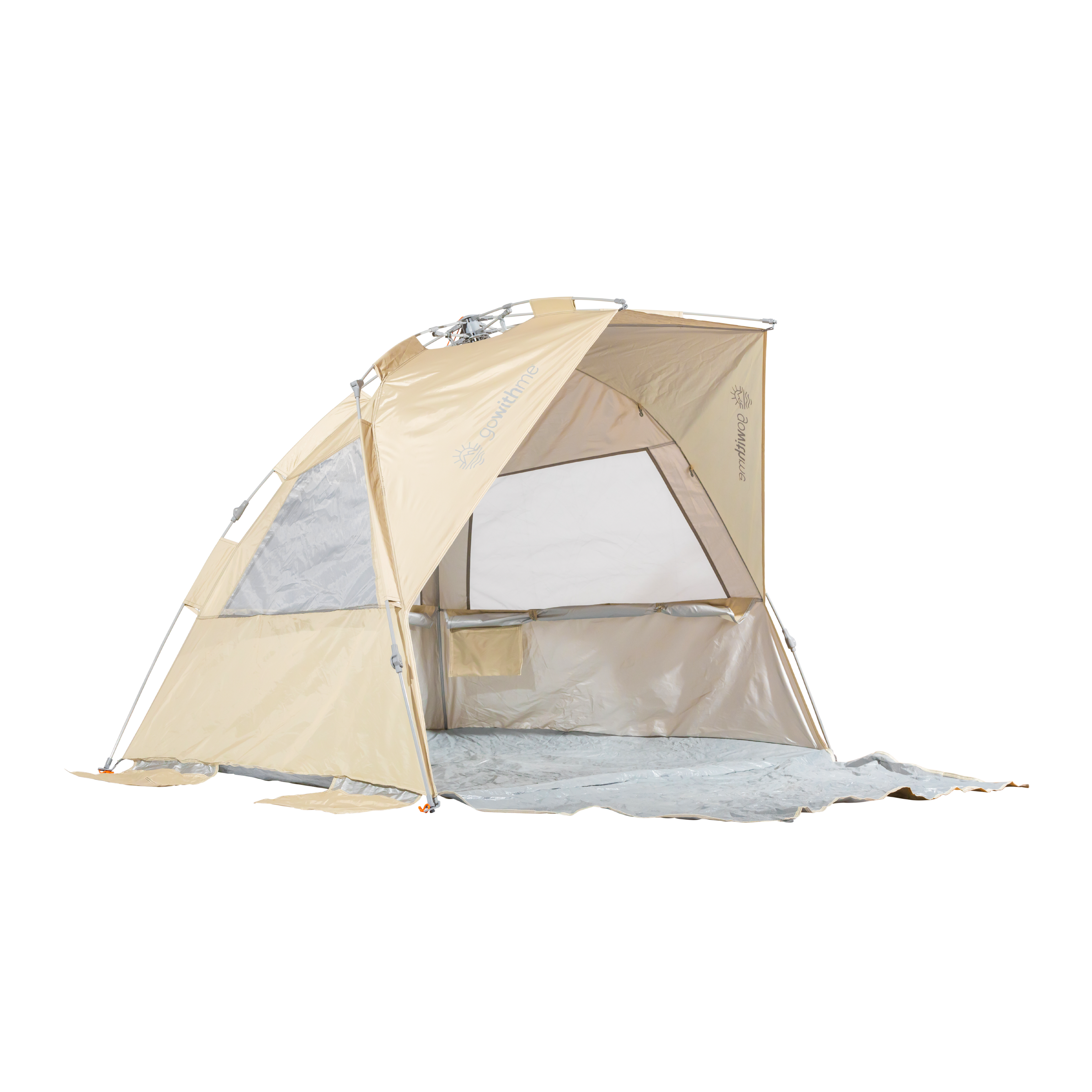 Go With Me Luxe Sun Shelter Half Tent - Tan - Baby Delight
