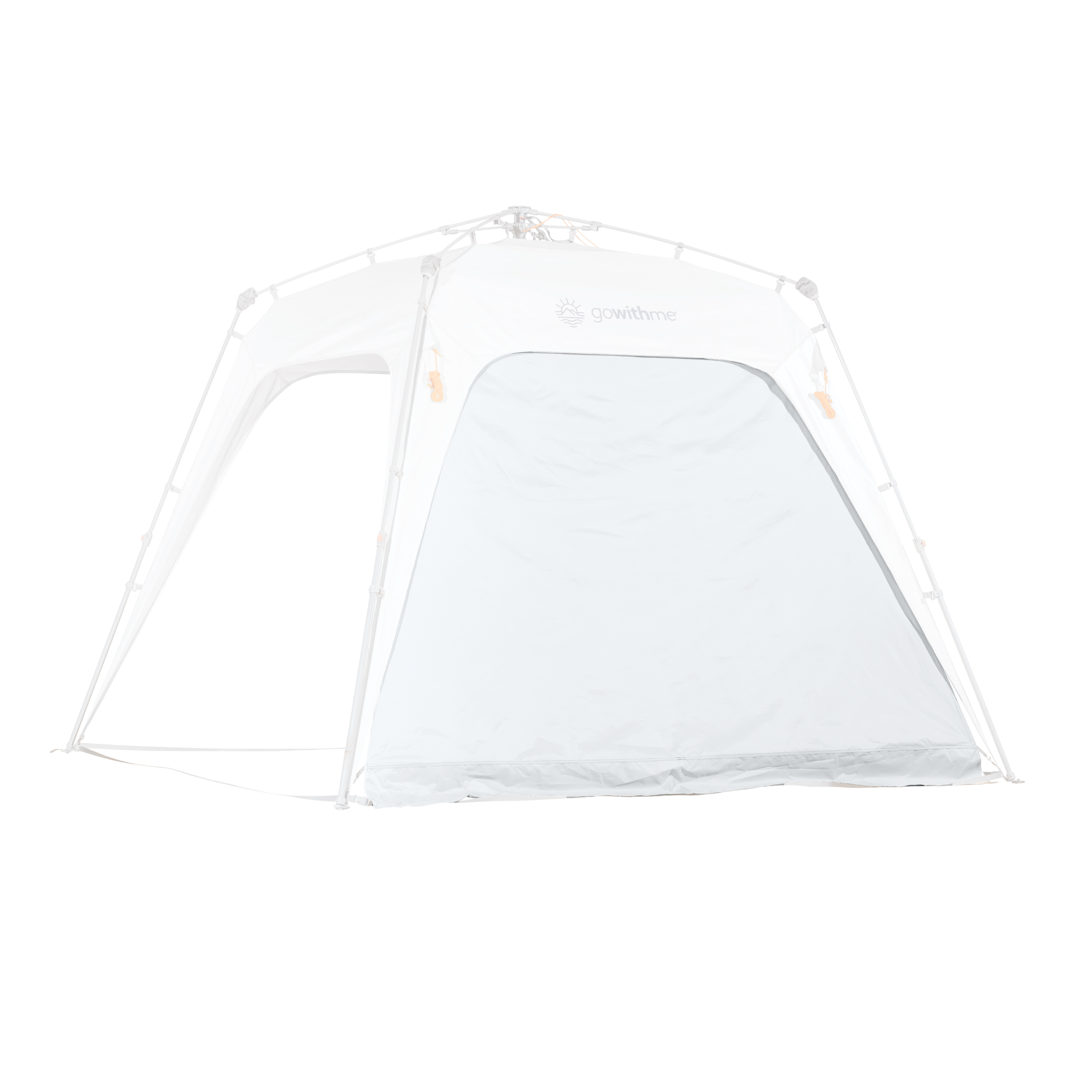 Go With Me Luxe Cabana Extra Panel - Silver White - Baby Delight