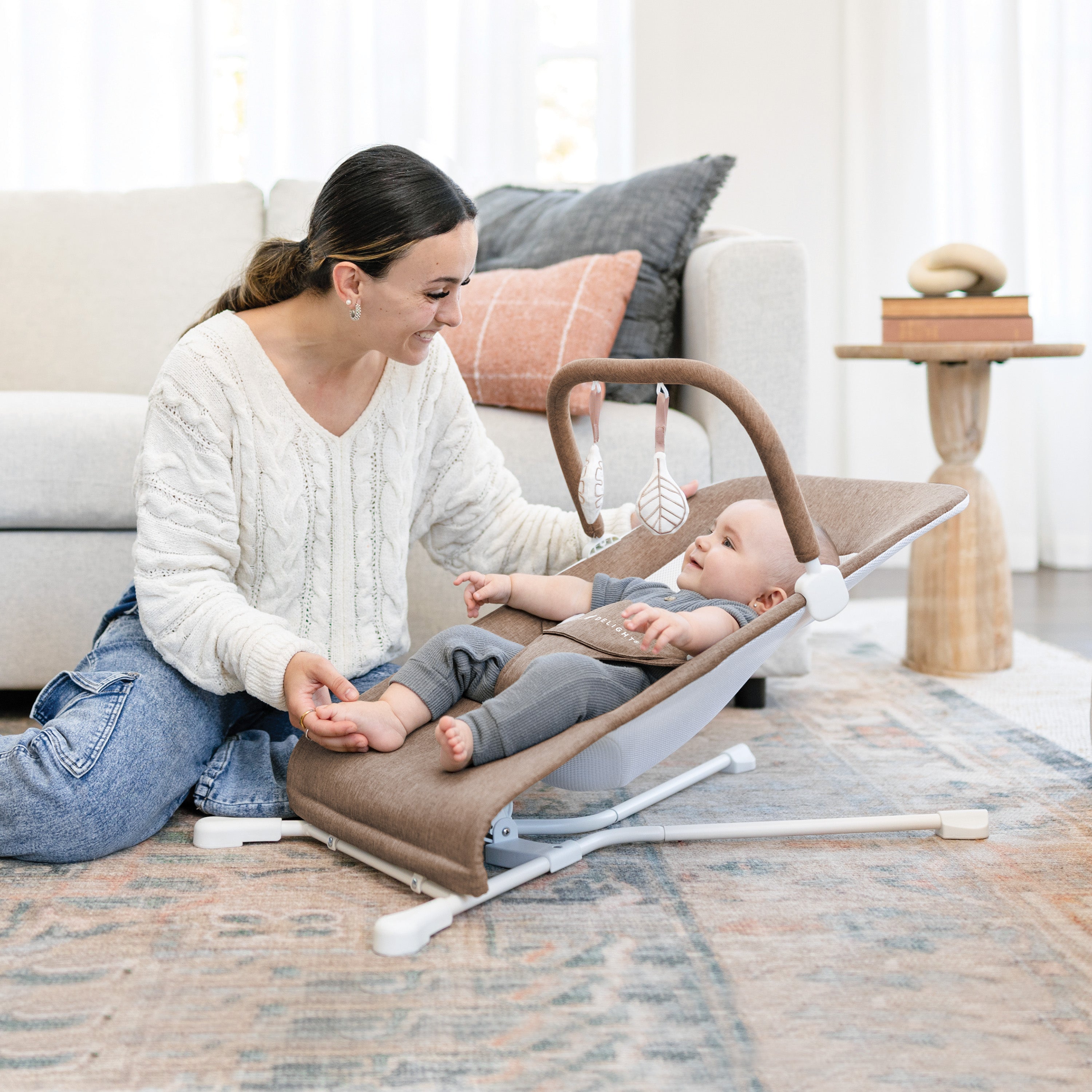 Highland Bouncer - Mocha Tweed