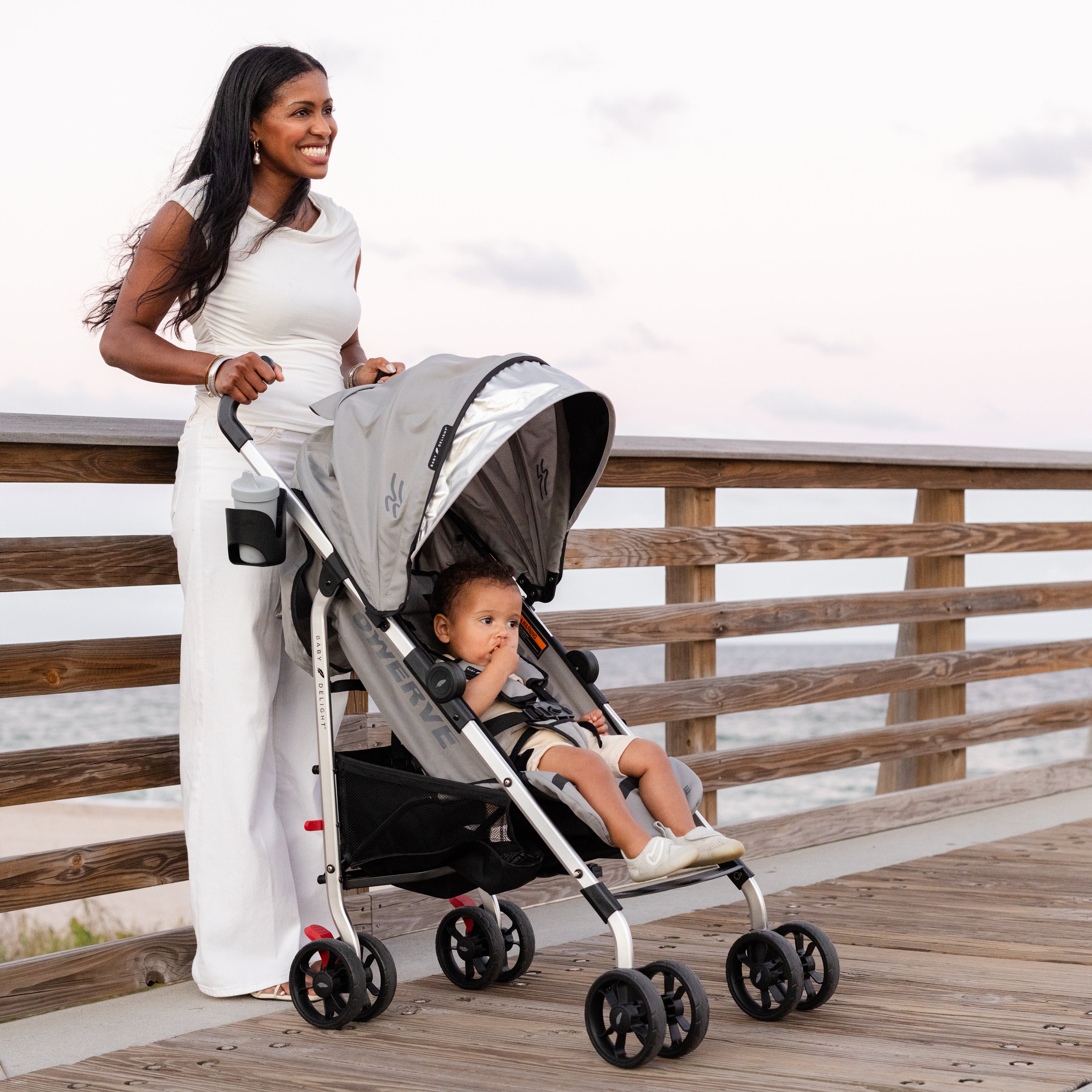 Swerve Convenience Stroller - Baby Delight
