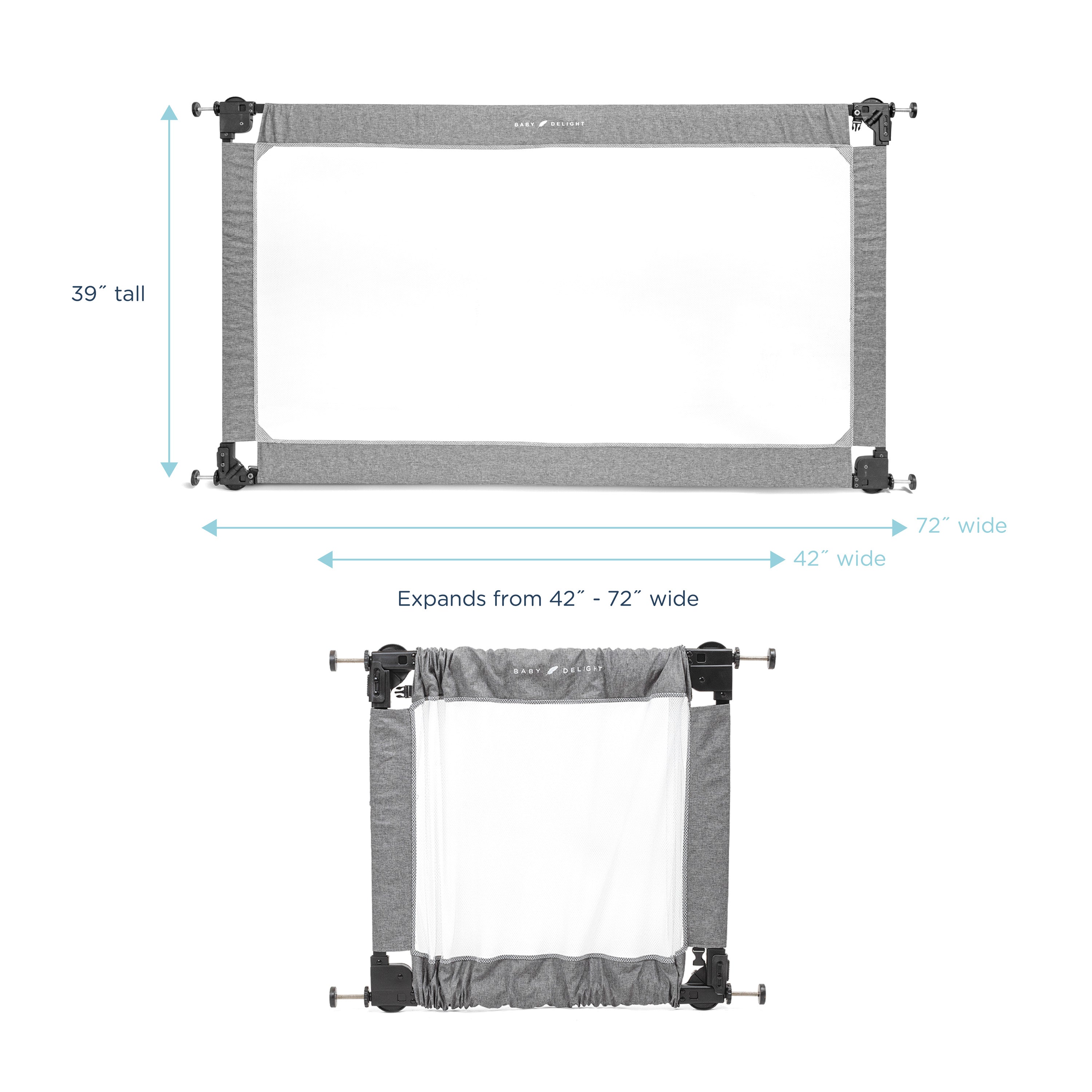 Span Expandable Folding Gate - 72"