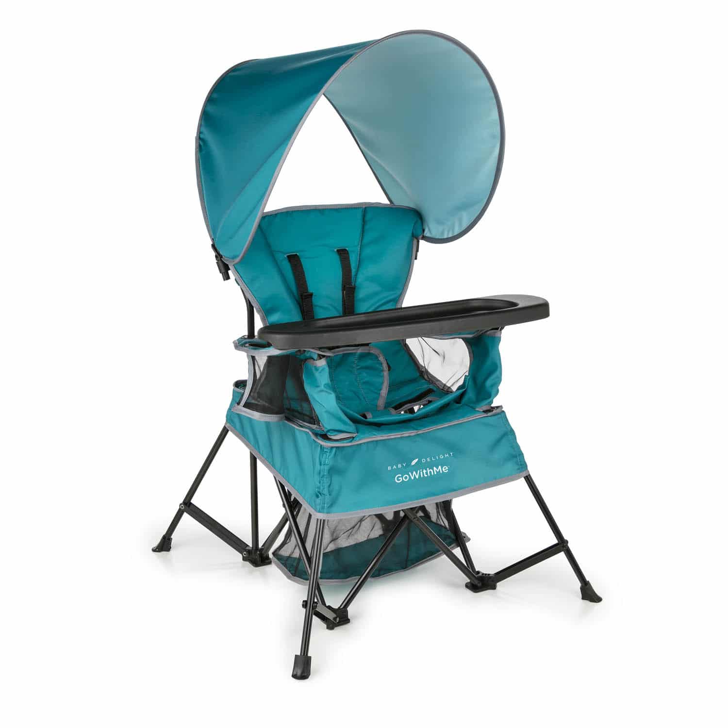Go With Me® Venture Deluxe Portable Chair Teal Baby Delight