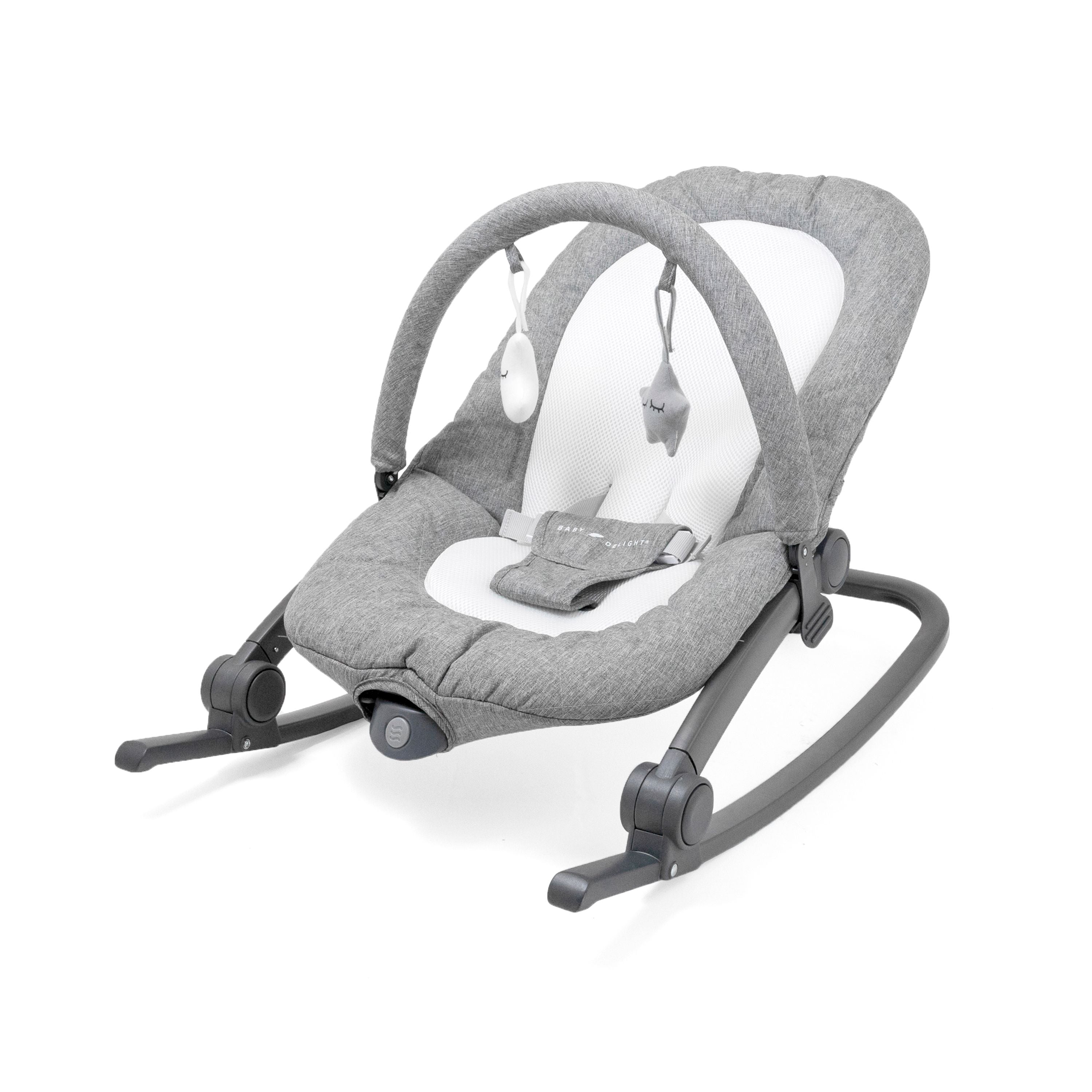 Up&Down Baby Bouncer IV heather grey