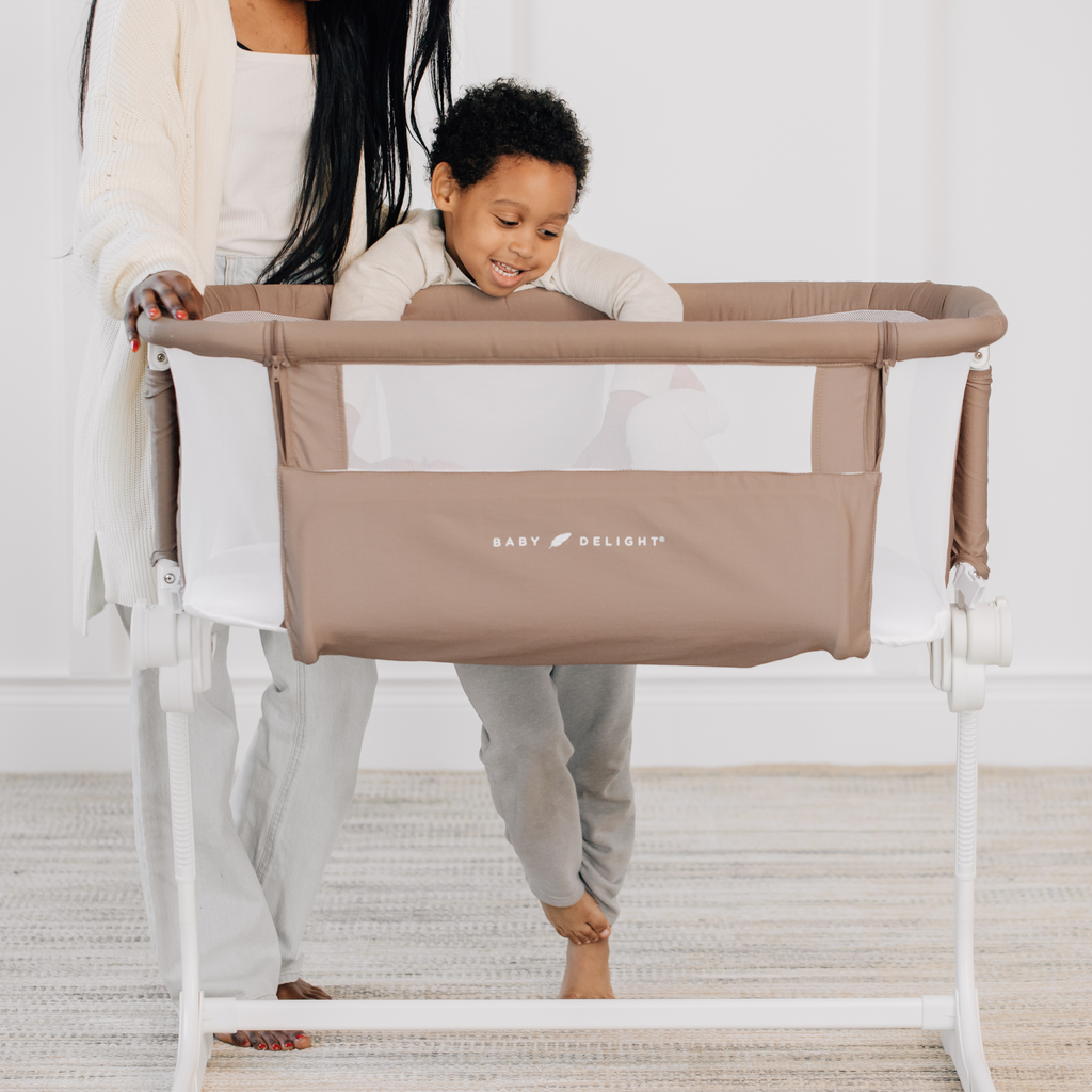 Beside Me™ Dreamer Organic & Bedside Sleeper Organic Mocha