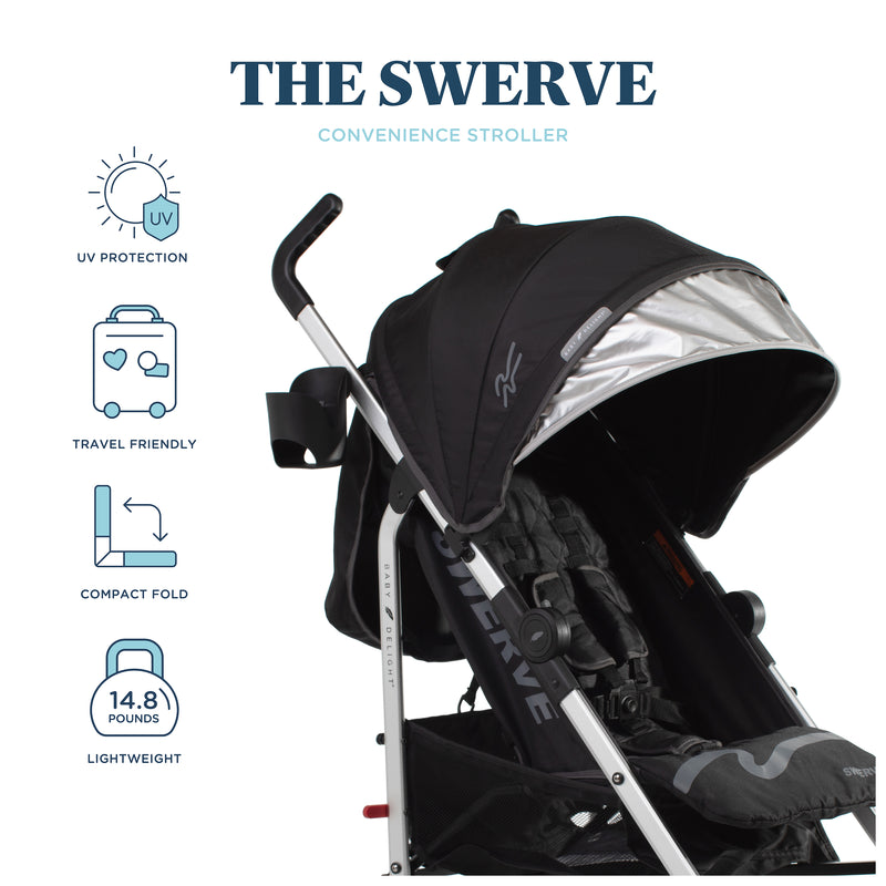 Swerve Convenience Stroller - Baby Delight