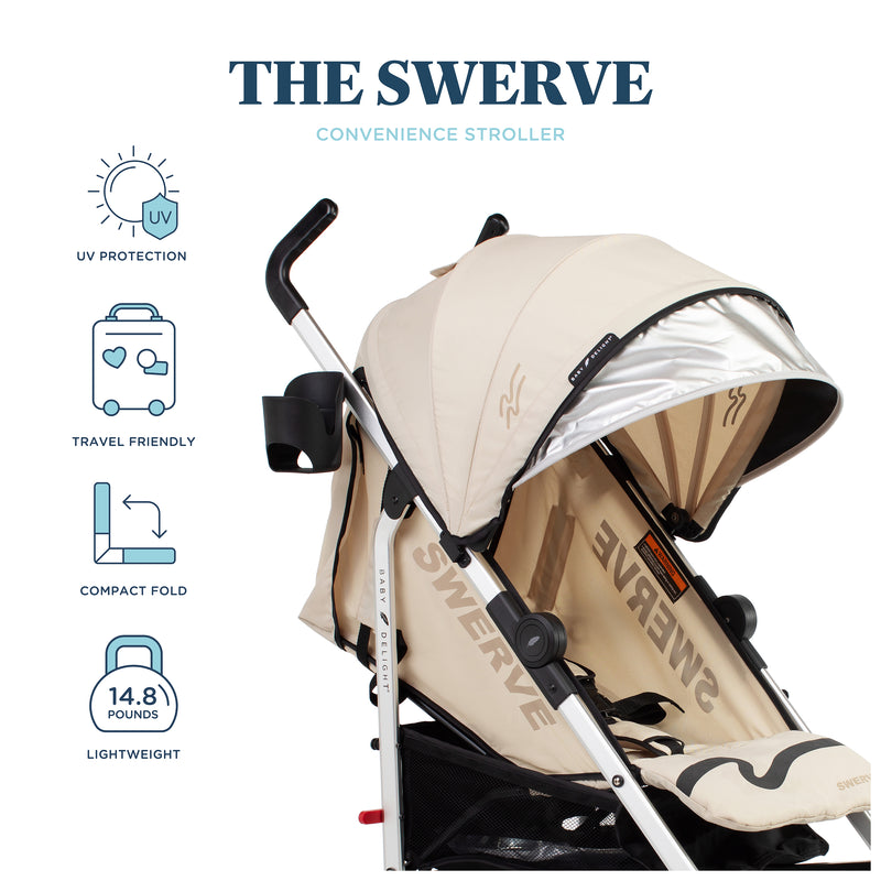 Swerve Convenience Stroller - Baby Delight