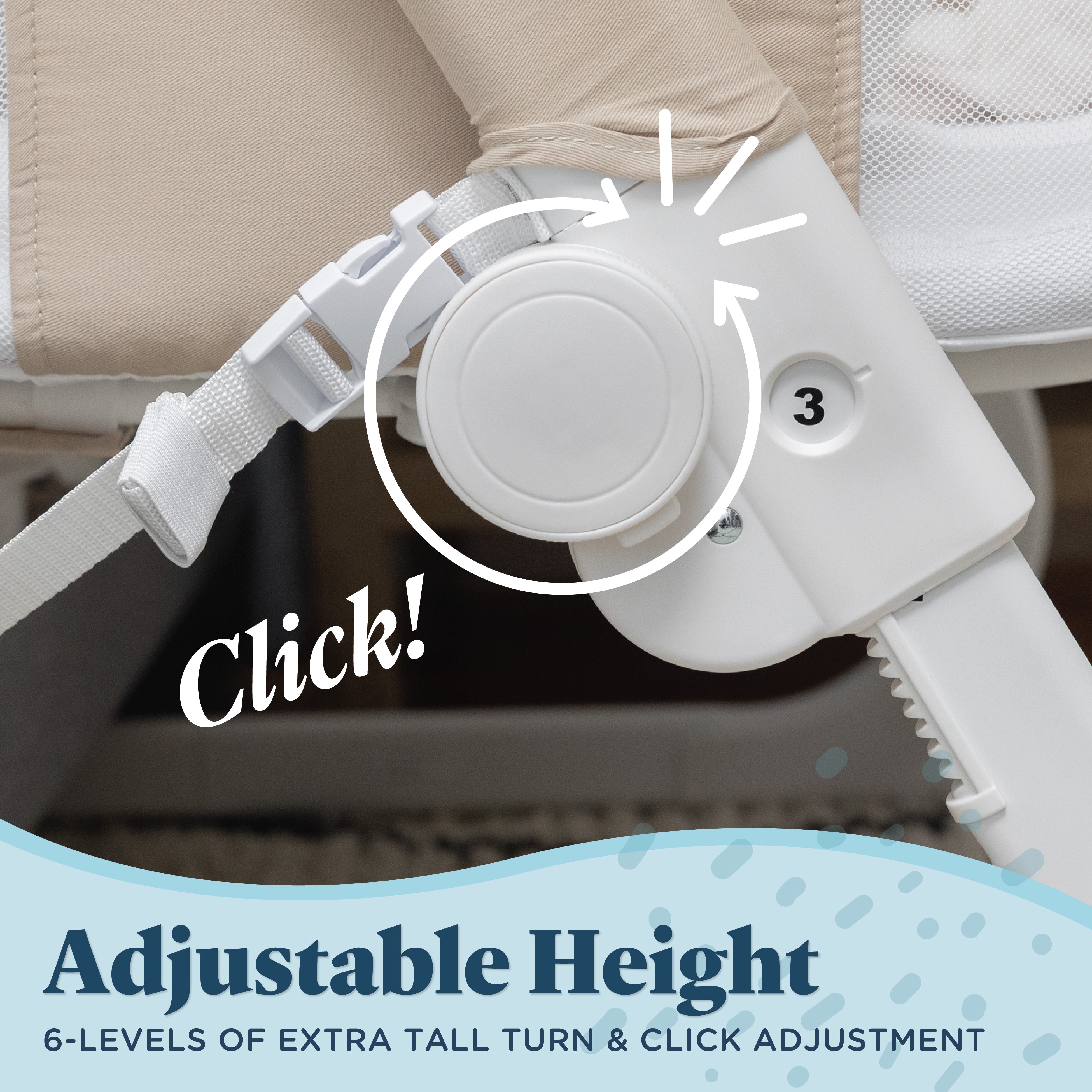 Beside Me™ Dreamer Organic Bassinet & Bedside Sleeper - Baby Delight