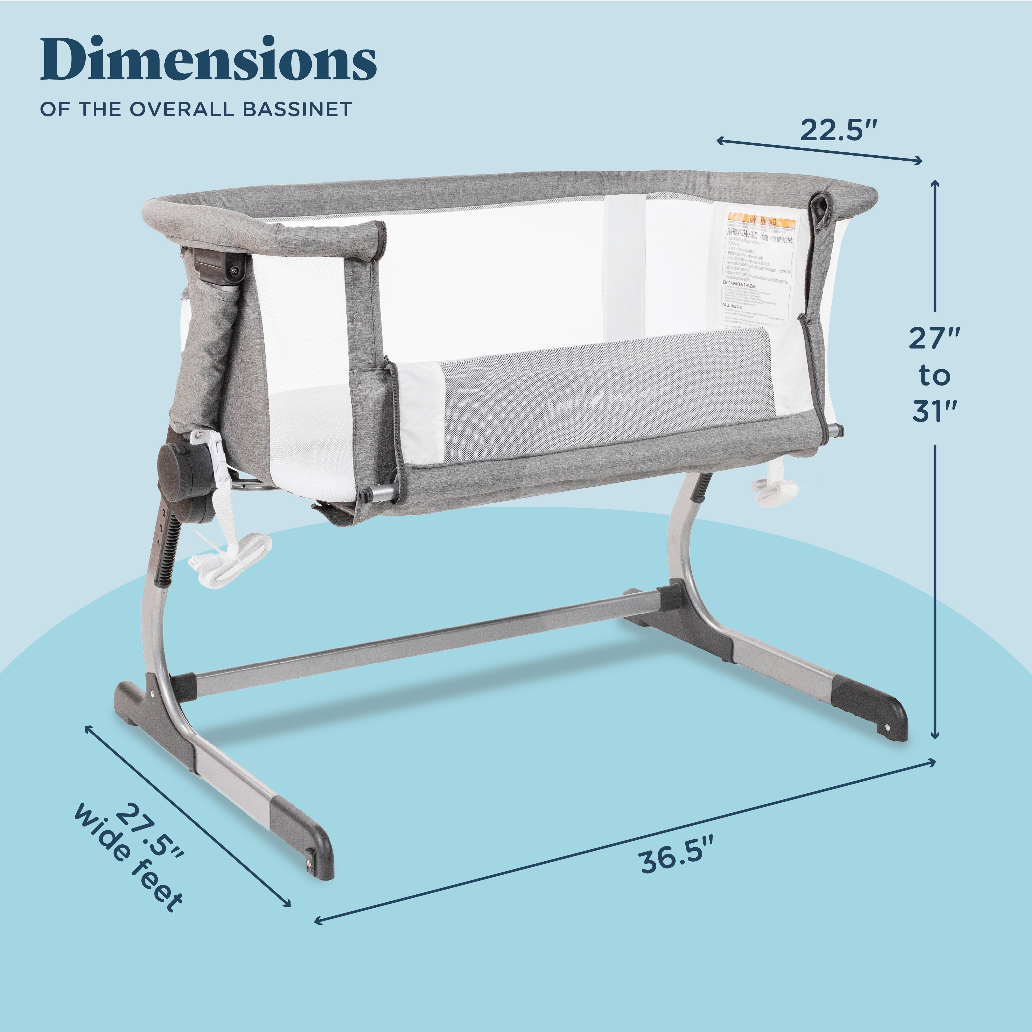 Beside Me™ Dreamer Bassinet & Bedside Sleeper