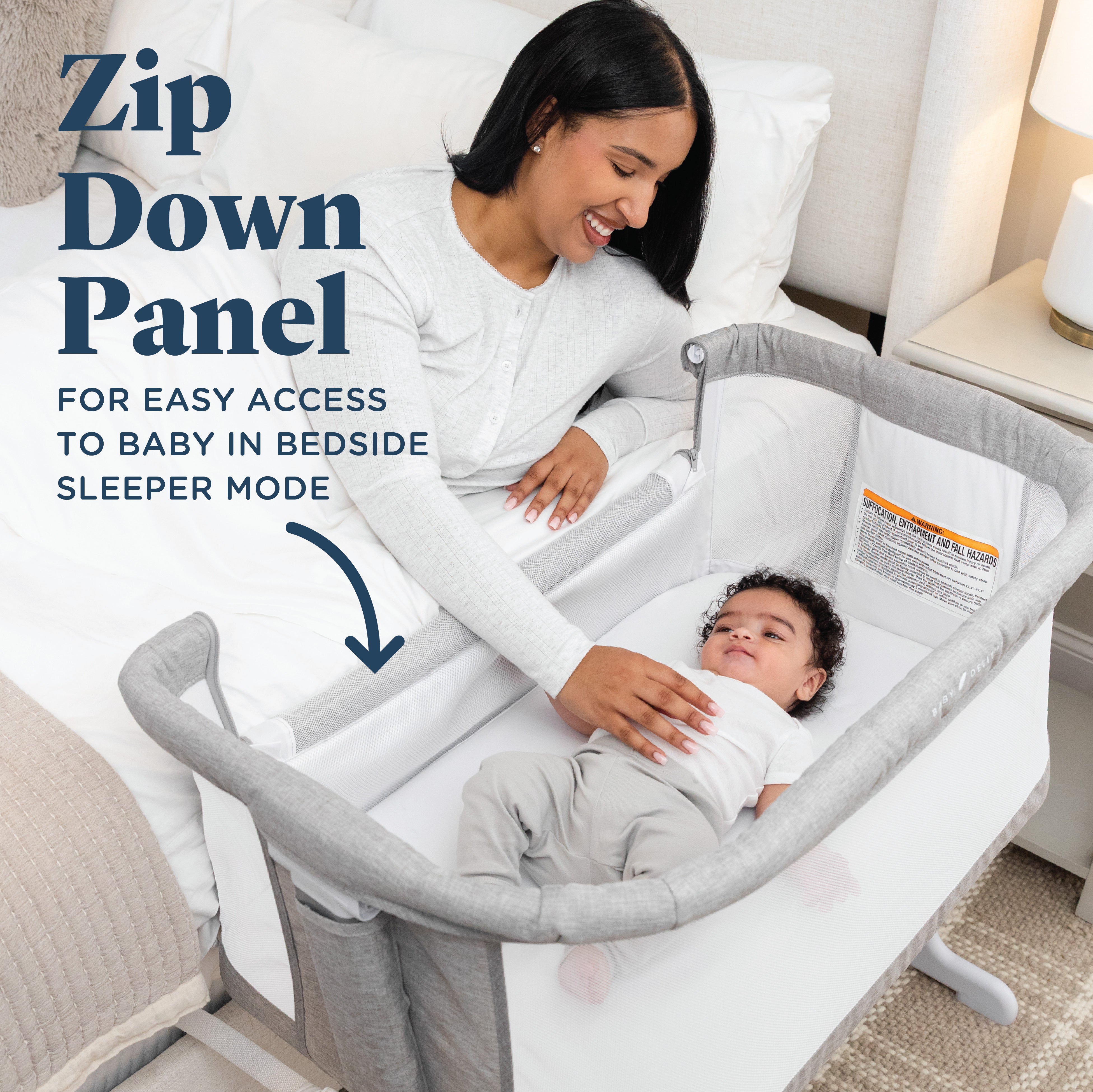 Beside Me™ Dreamer Bassinet & Bedside Sleeper - Baby Delight