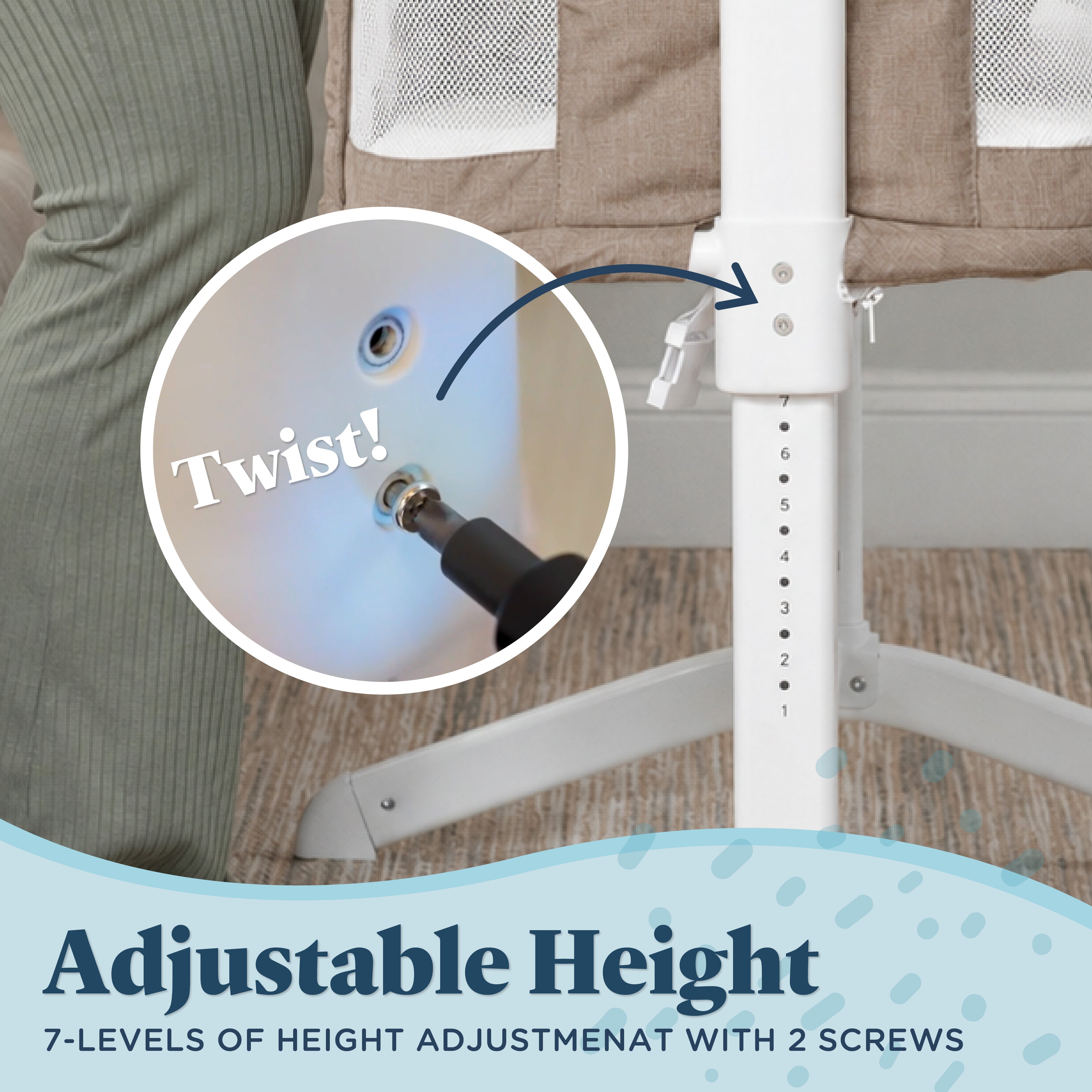 Beside Me™ Serenity Bassinet and Bedside Sleeper