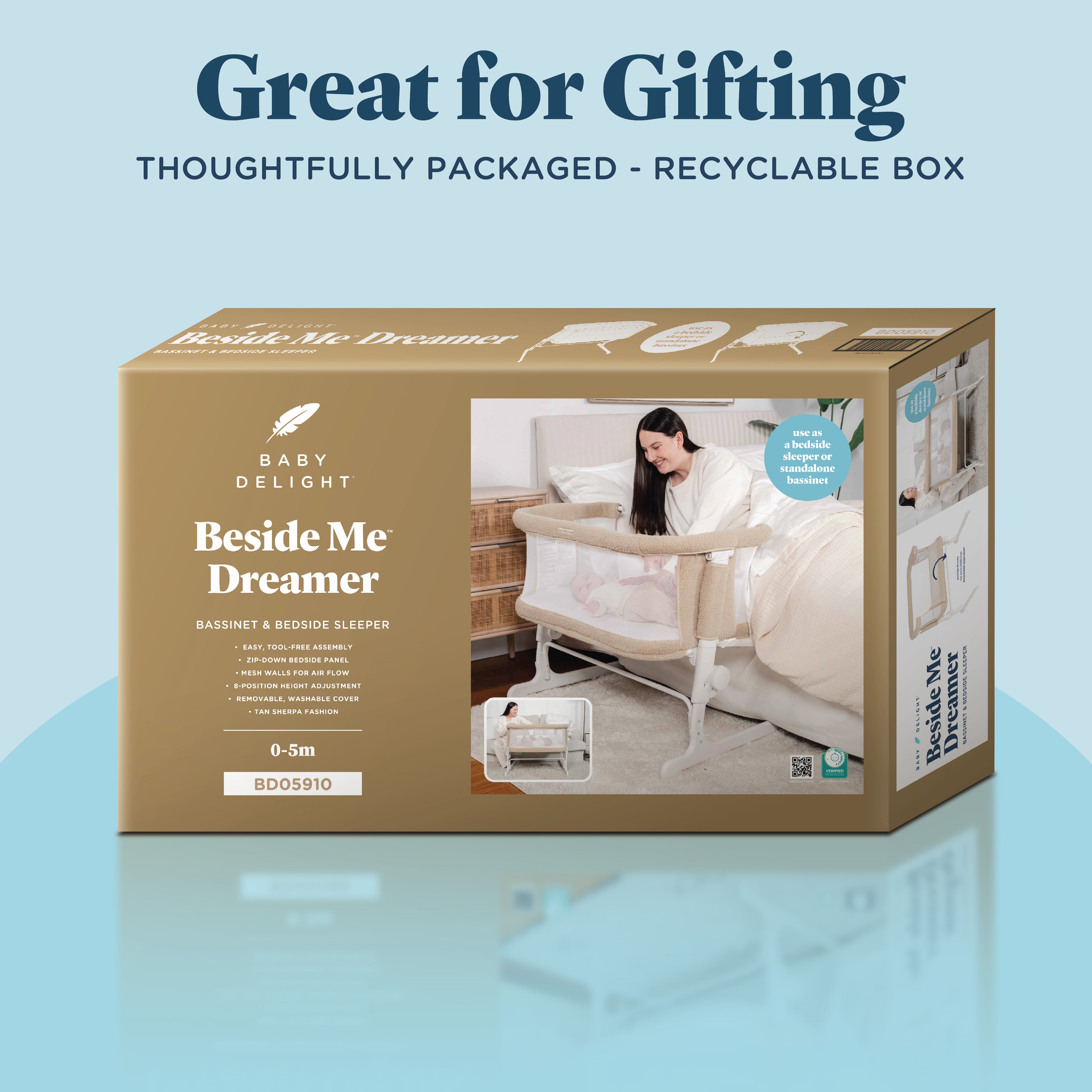 Beside Me™ Dreamer Bassinet & Bedside Sleeper - Baby Delight