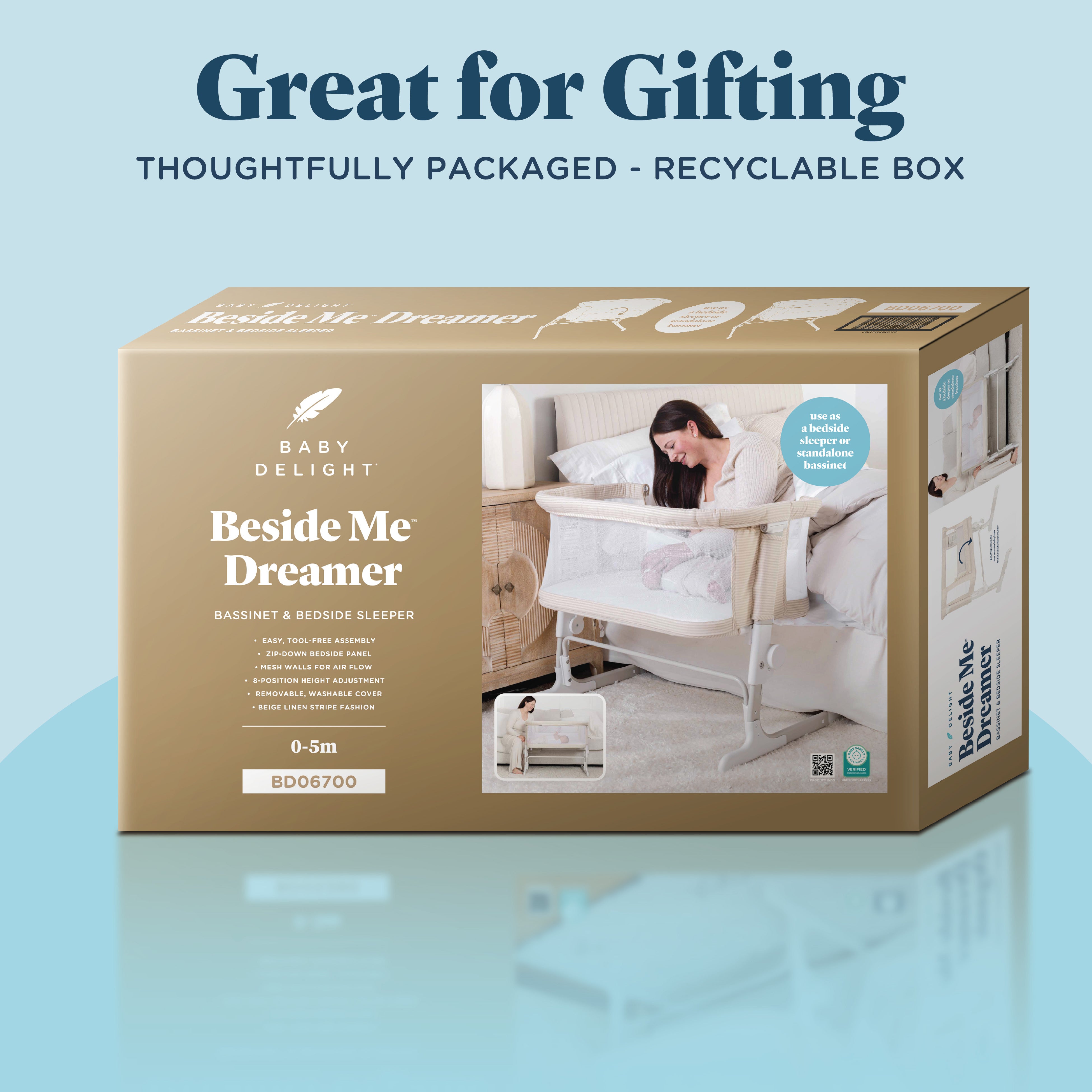 Beside Me™ Dreamer Bassinet & Bedside Sleeper - Baby Delight
