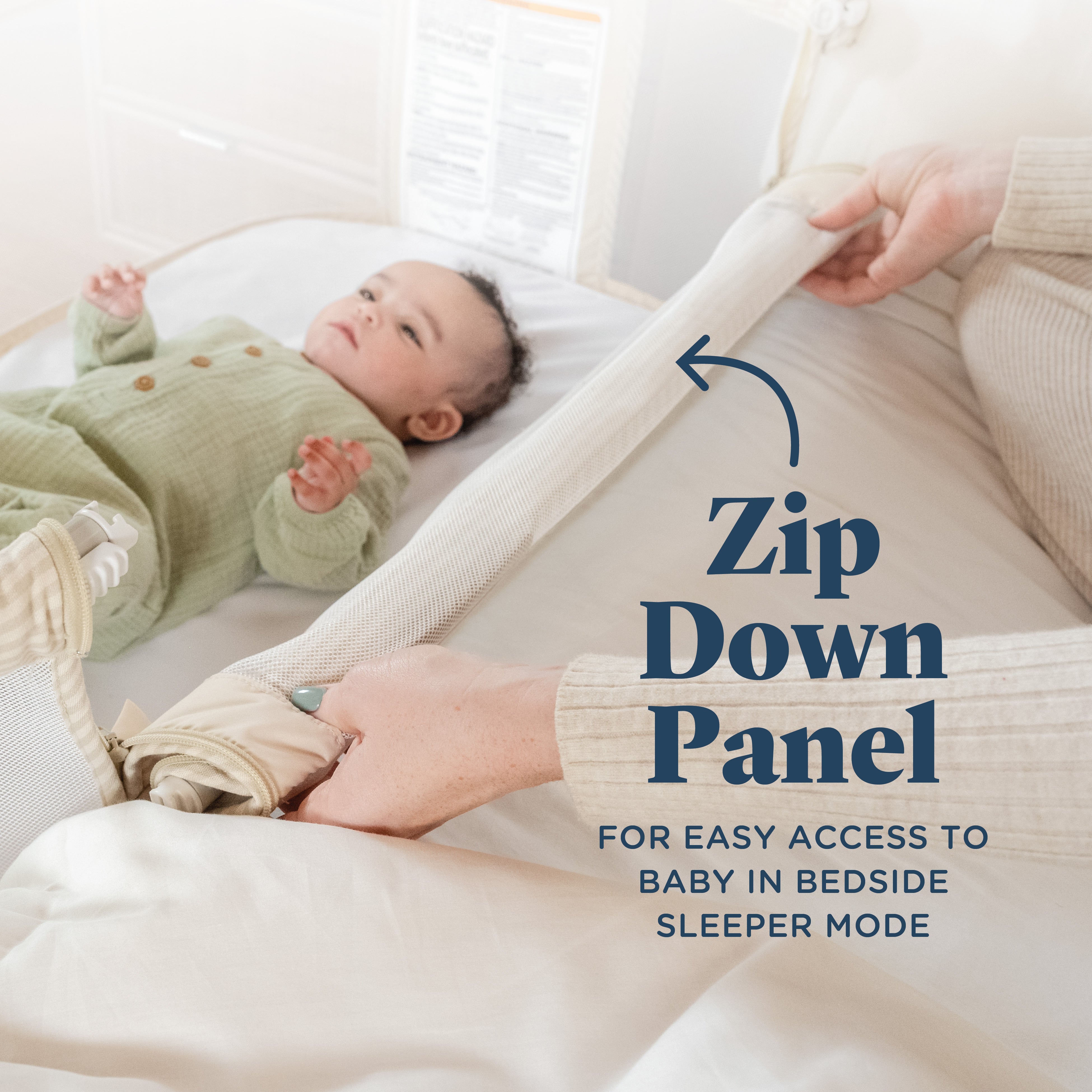 Beside Me™ Dreamer Bassinet & Bedside Sleeper - Baby Delight