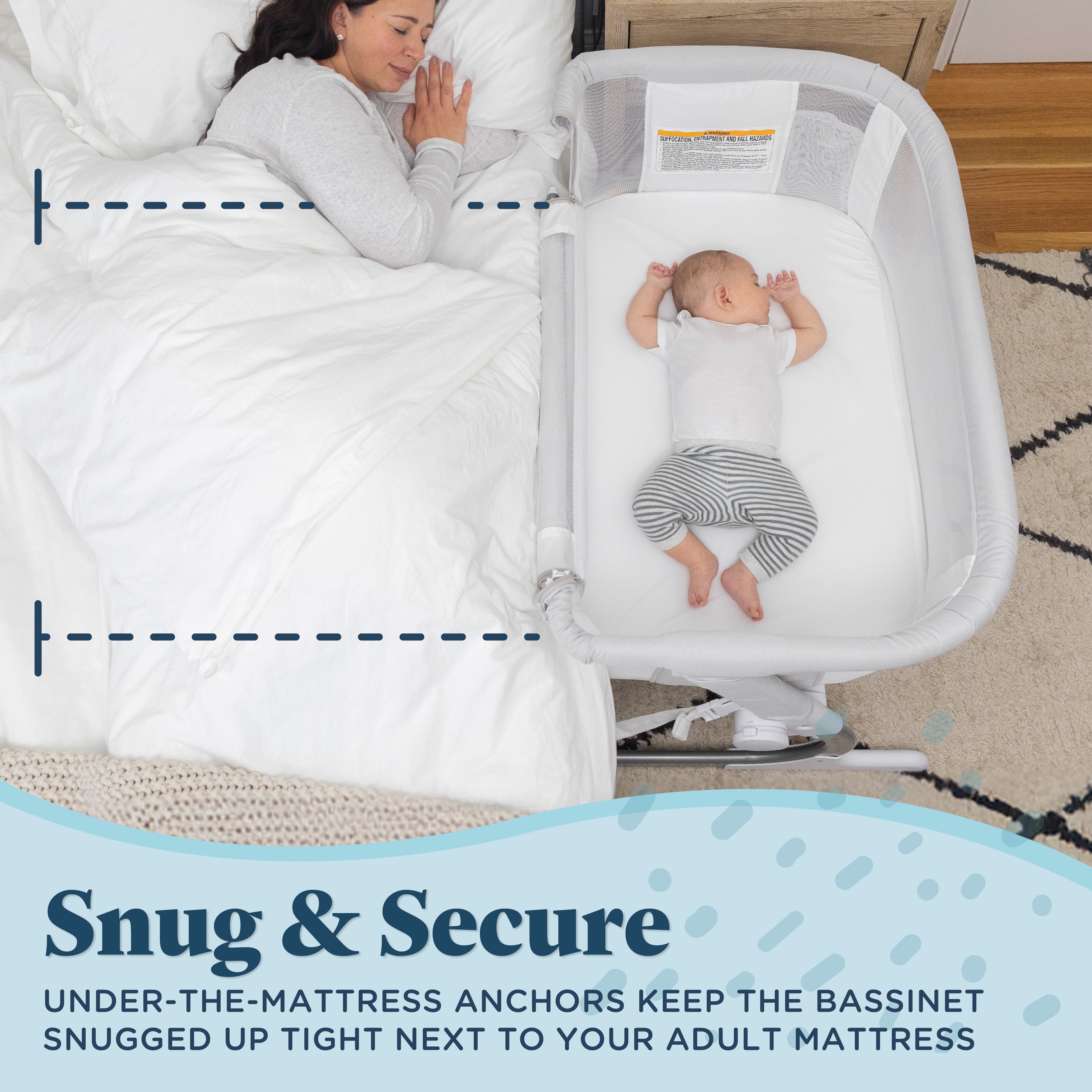 Beside Me™ Dreamer Bassinet & Bedside Sleeper - Baby Delight