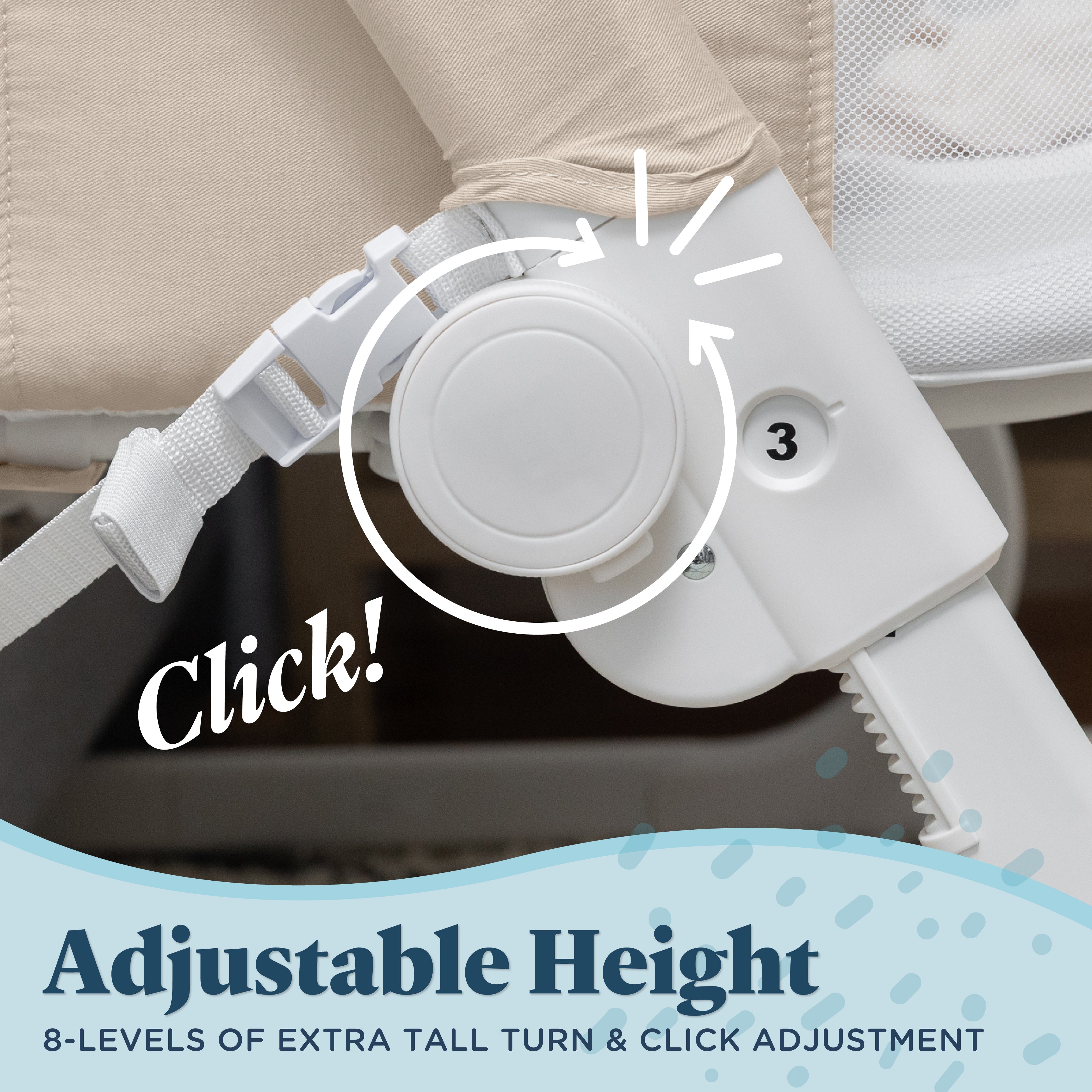 Beside Me™ Dreamer Organic Bassinet & Bedside Sleeper - Baby Delight