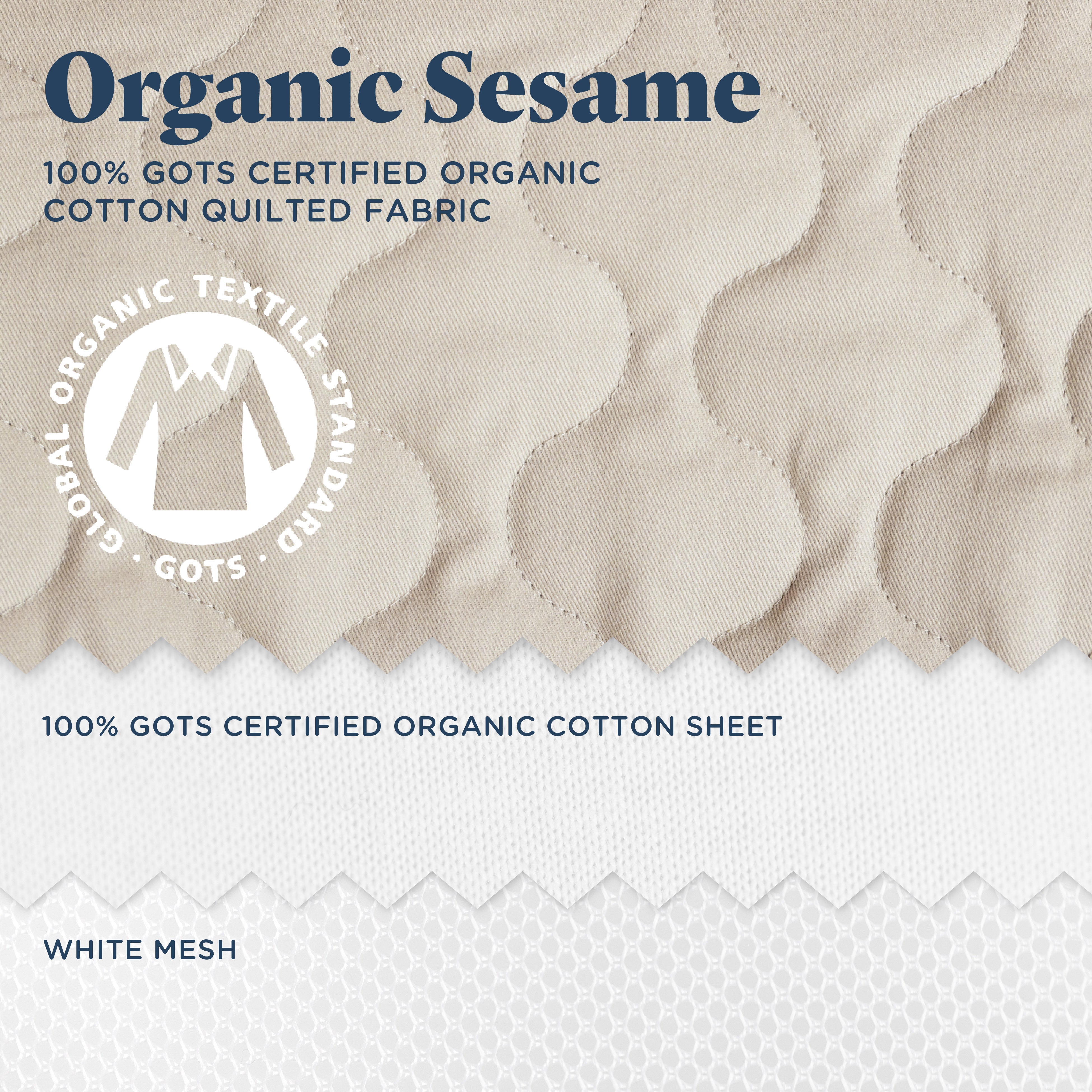 Beside Me™ Dreamer Organic Bassinet & Bedside Sleeper - Baby Delight