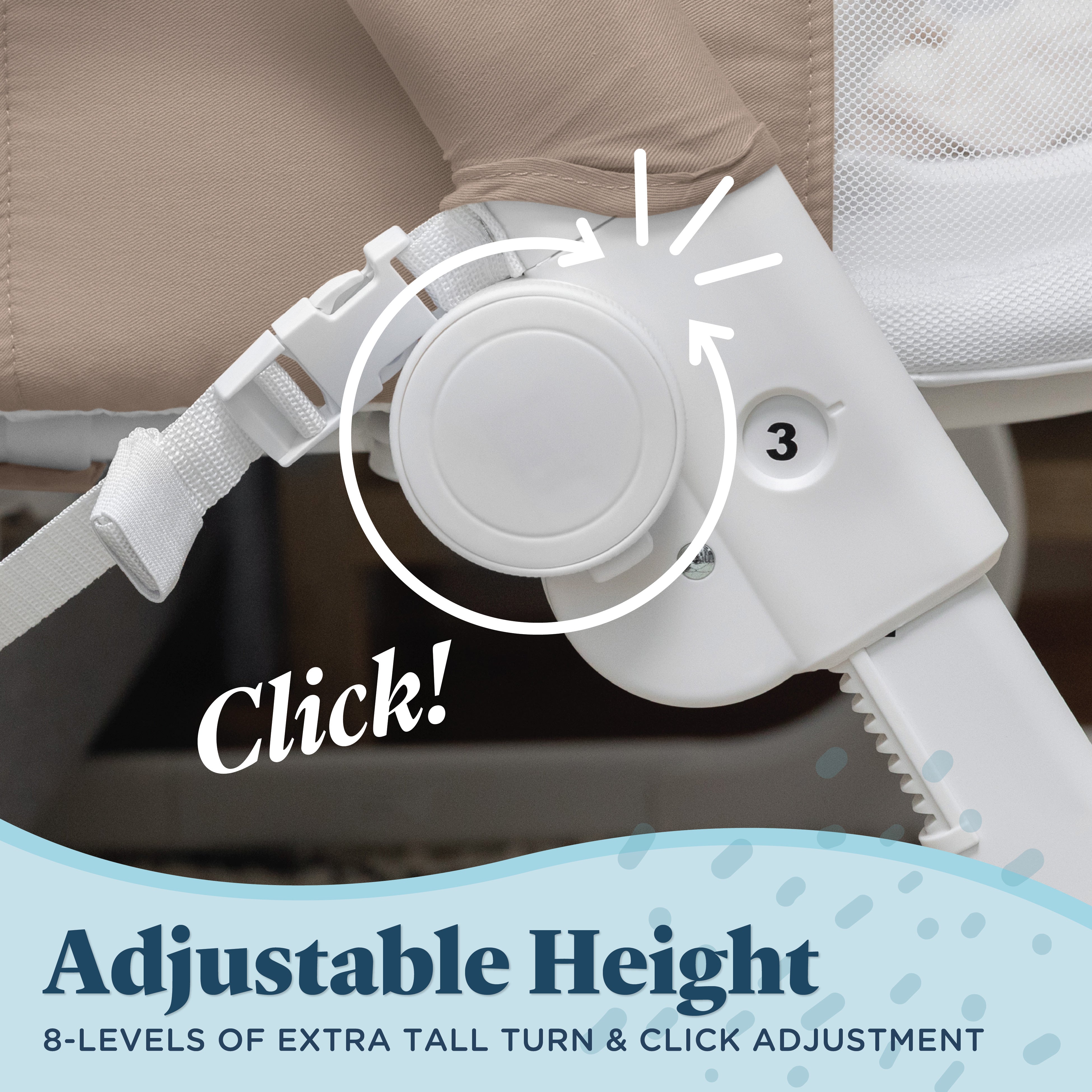 Beside Me™ Dreamer Organic Bassinet & Bedside Sleeper - Baby Delight