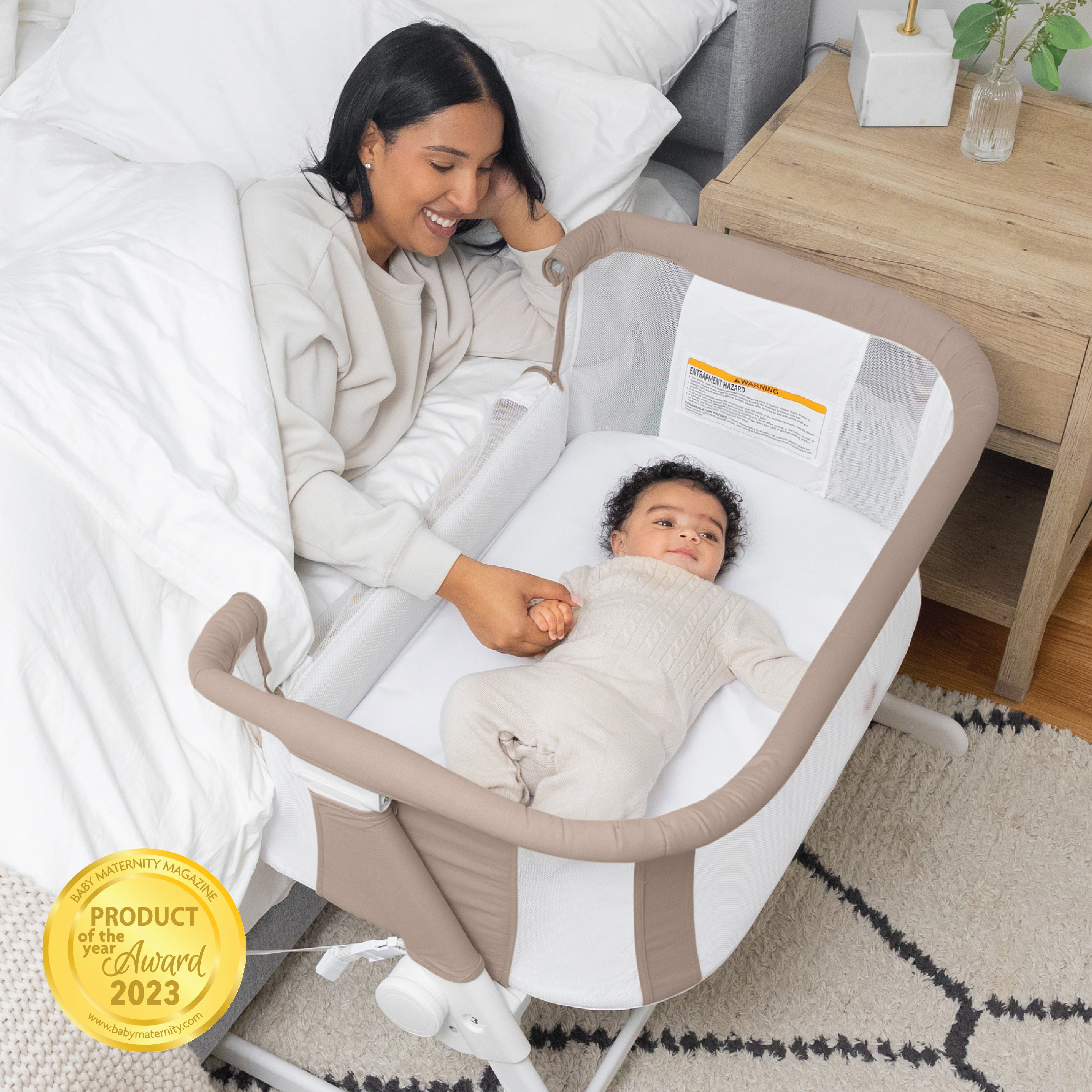 Beside Me™ Dreamer Organic Bassinet & Bedside Sleeper