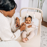 Alpine Organic Deluxe Portable Bouncer - Organic Oat - Baby Delight
