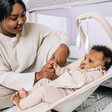 Alpine Organic Deluxe Portable Bouncer - Organic Oat - Baby Delight