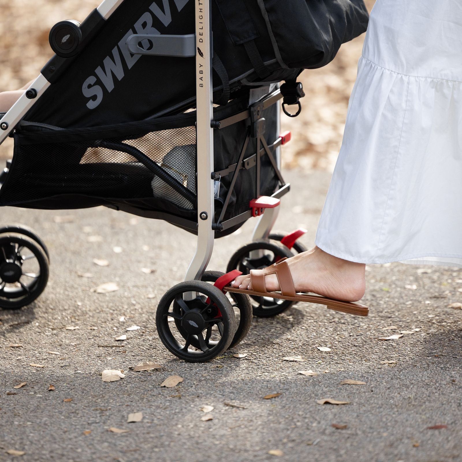 Swerve Convenience Stroller - Black - Baby Delight