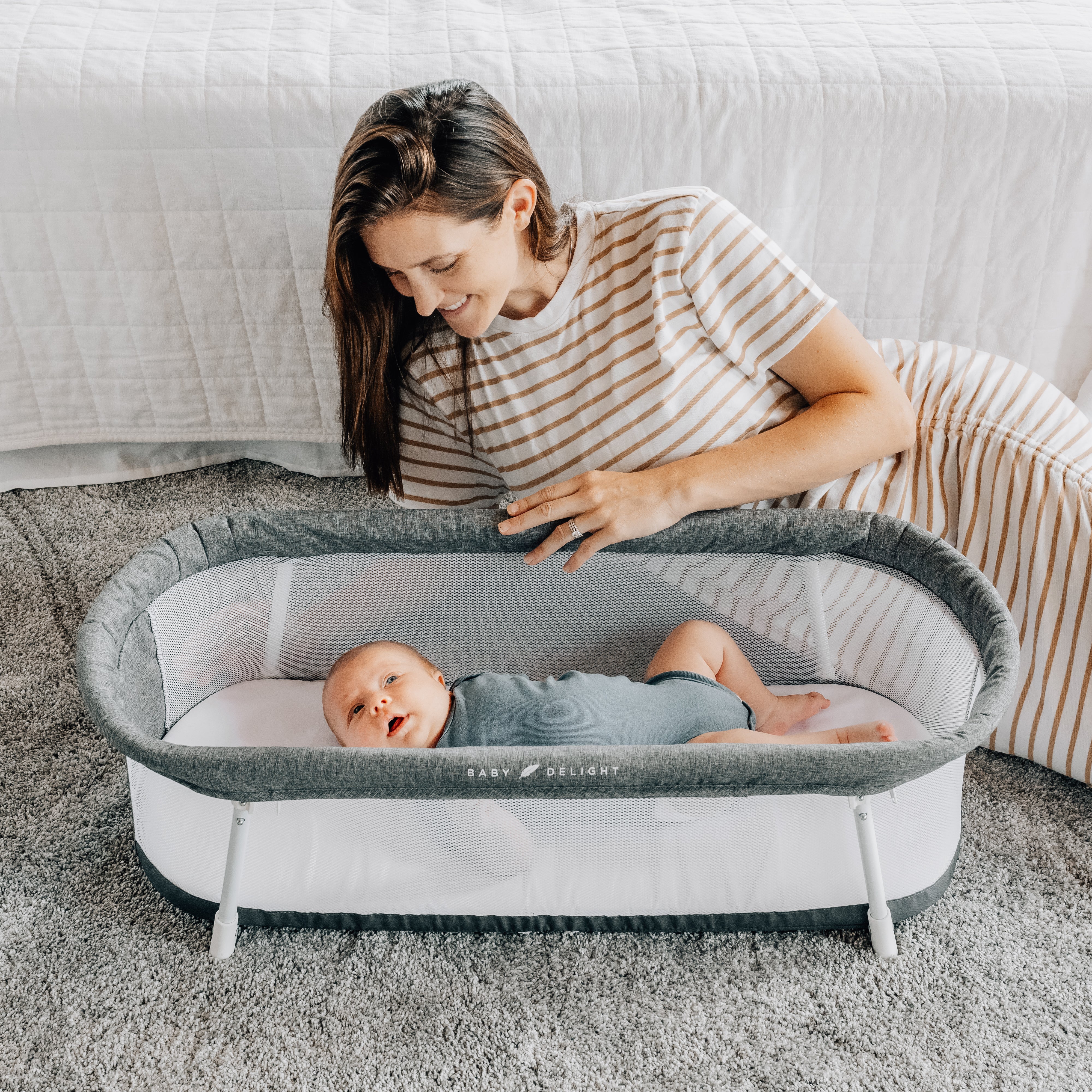 Snuggle Nest™ Portable Bassinet